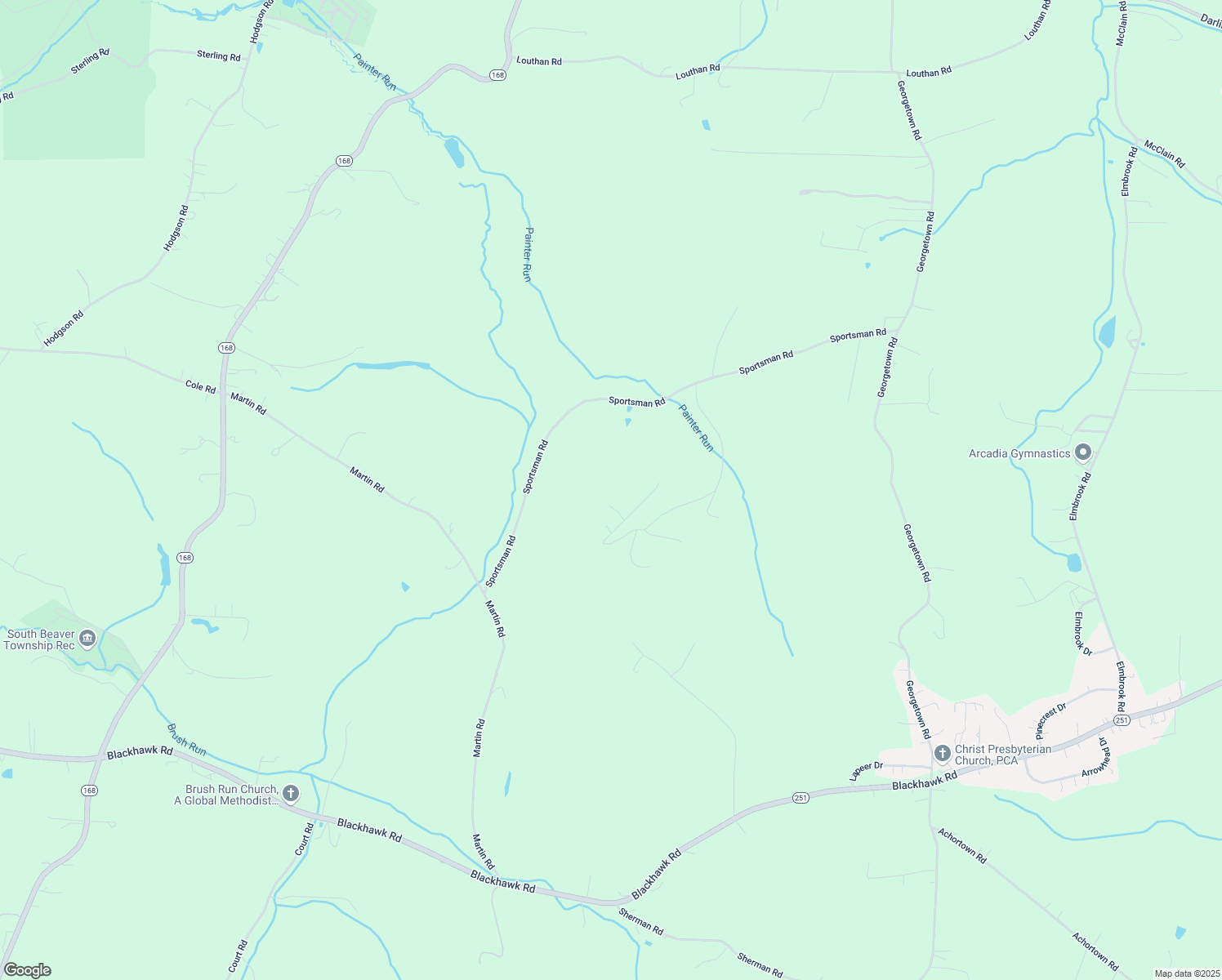 map of restaurants, bars, coffee shops, grocery stores, and more near 257 Cordak Drive in Darlington