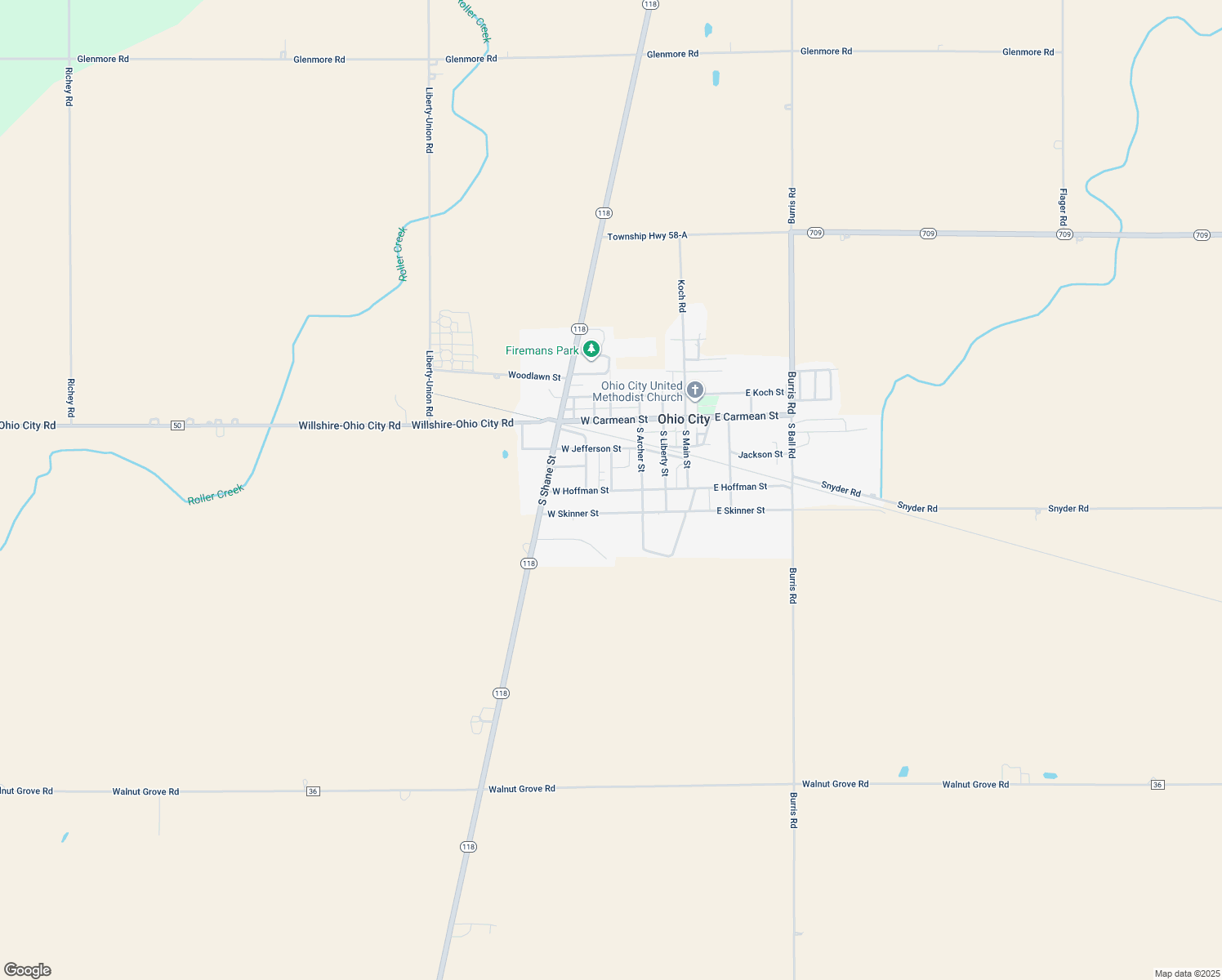 map of restaurants, bars, coffee shops, grocery stores, and more near West Hoffman Street in Ohio City