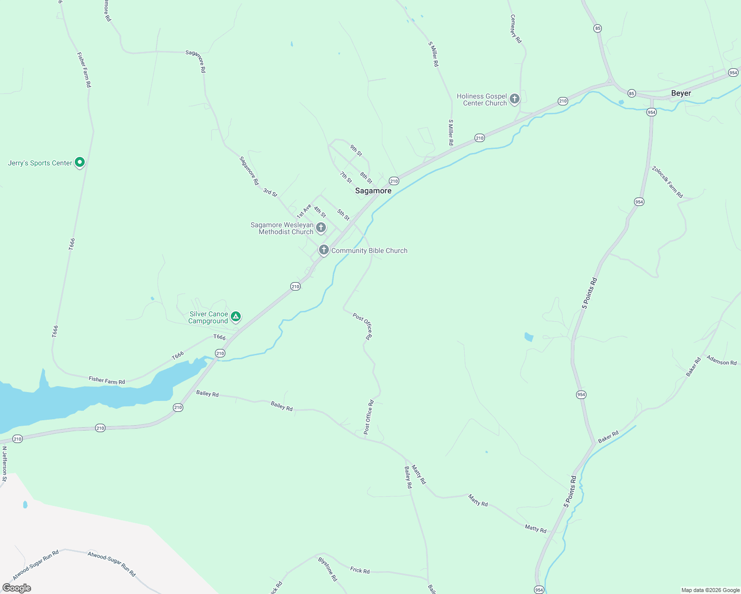 map of restaurants, bars, coffee shops, grocery stores, and more near 195 Post Office Road in Home