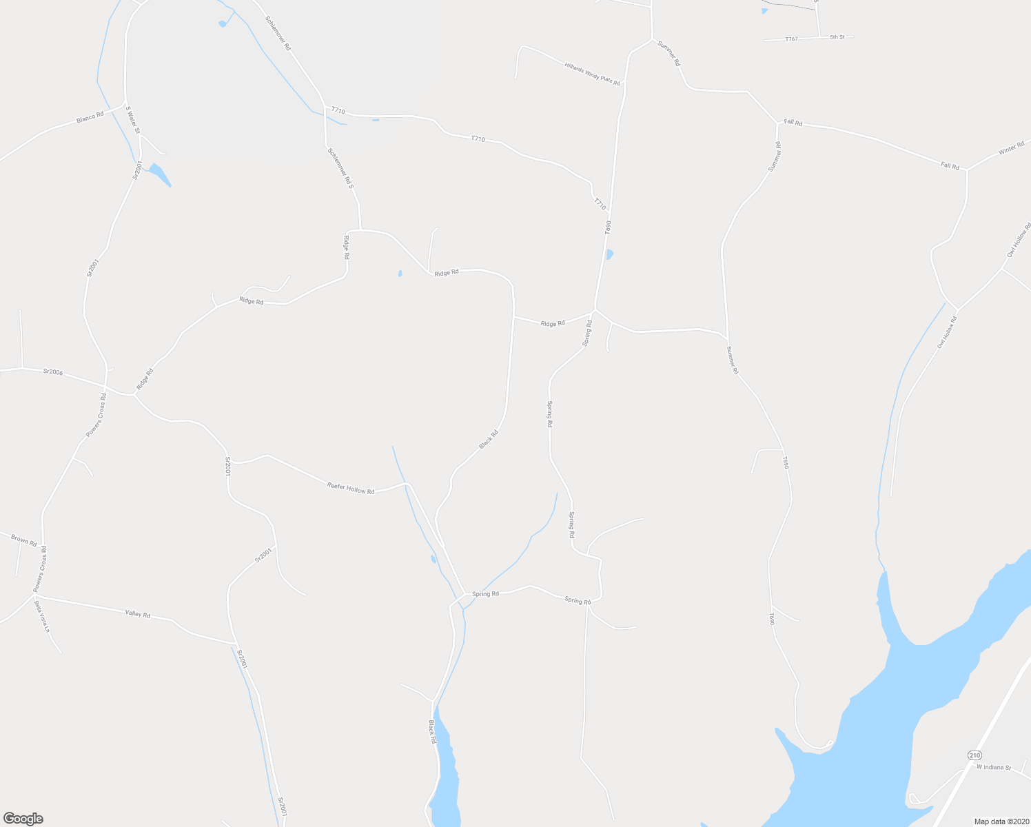 map of restaurants, bars, coffee shops, grocery stores, and more near in Rural Valley