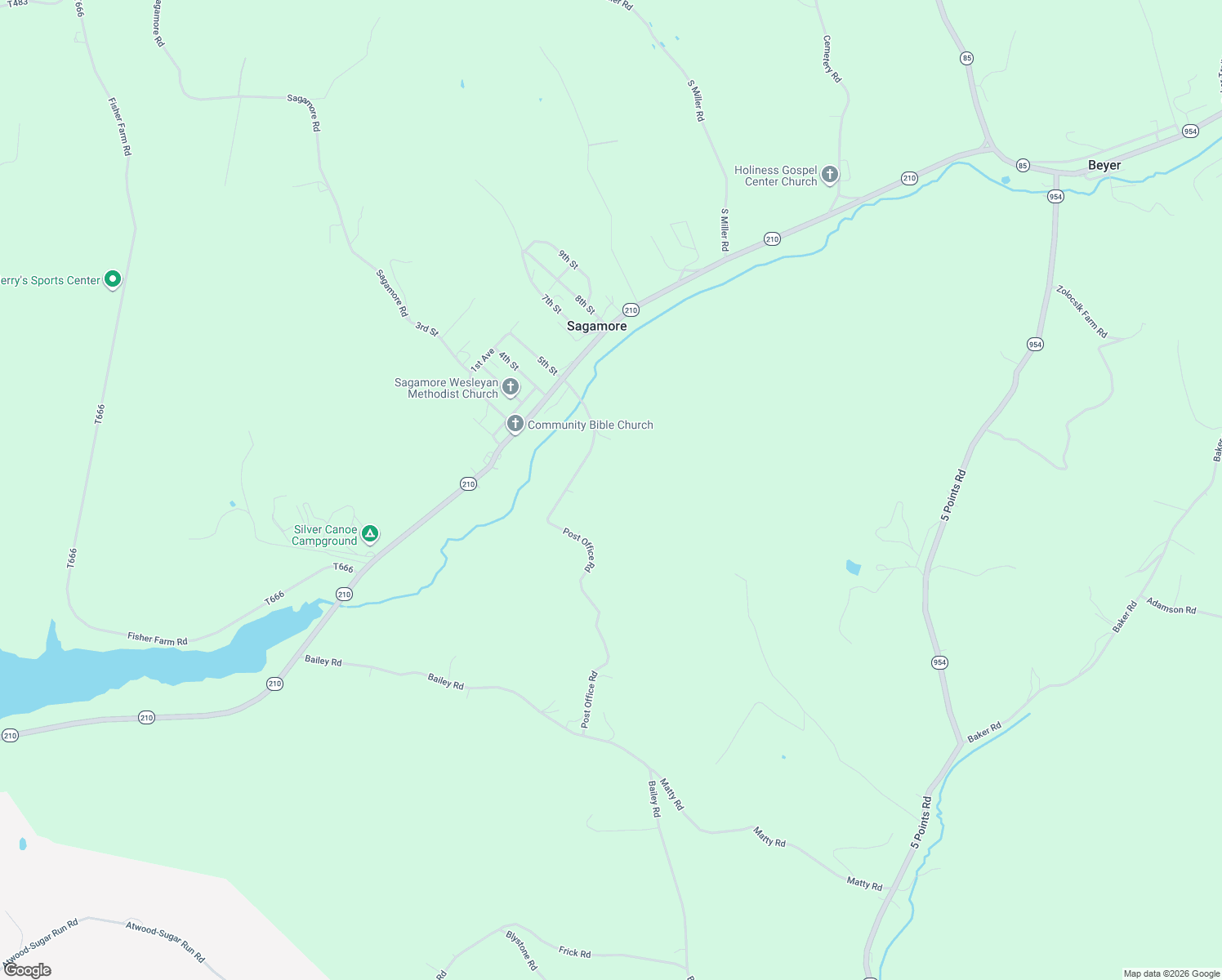 map of restaurants, bars, coffee shops, grocery stores, and more near 195 Post Office Road in Home