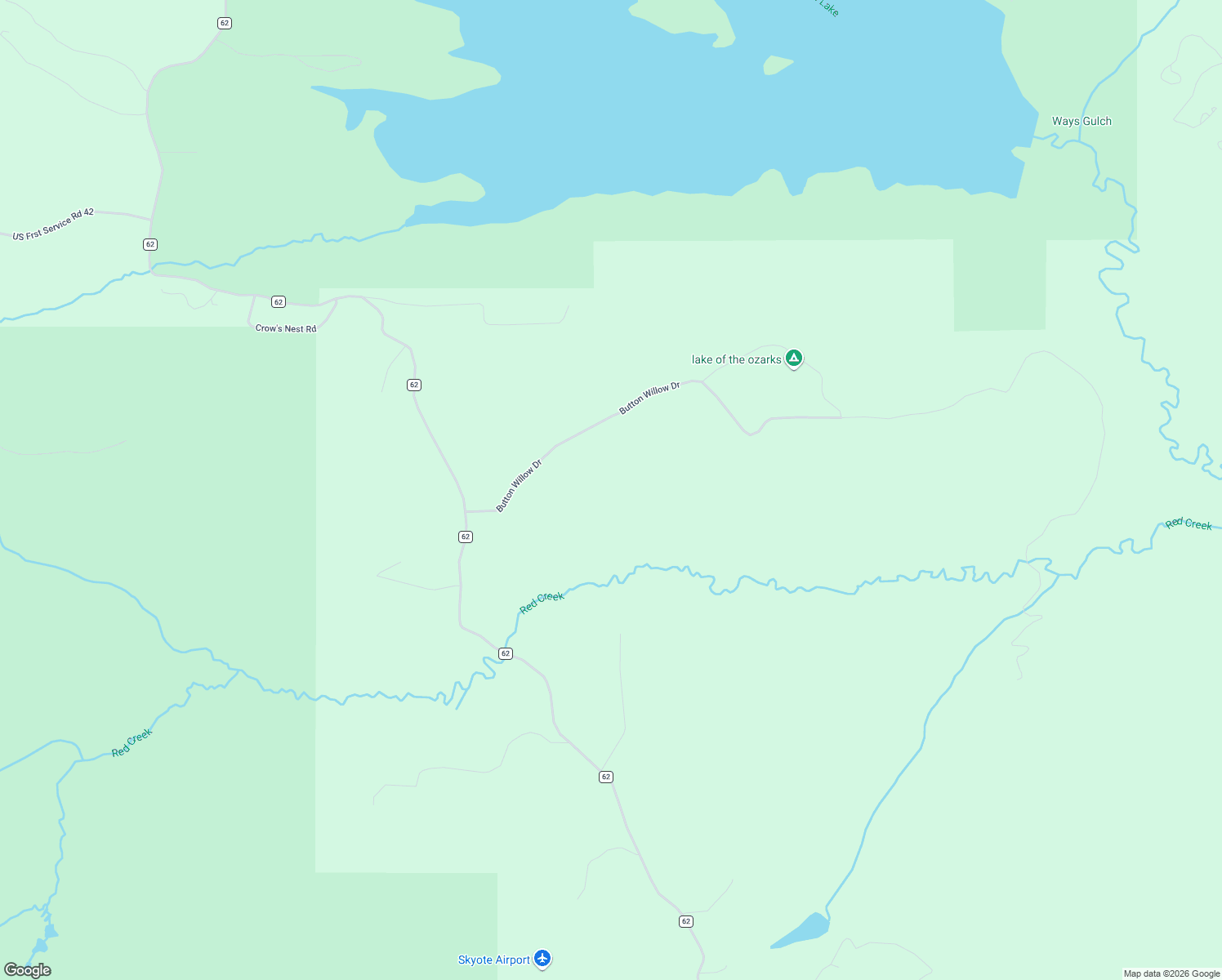 map of restaurants, bars, coffee shops, grocery stores, and more near 58900 Button Willow Drive in Clark