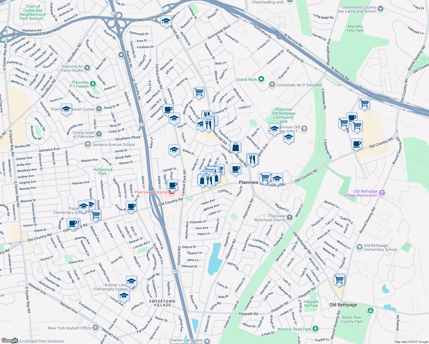 5 Street, Plainview NY Walk Score