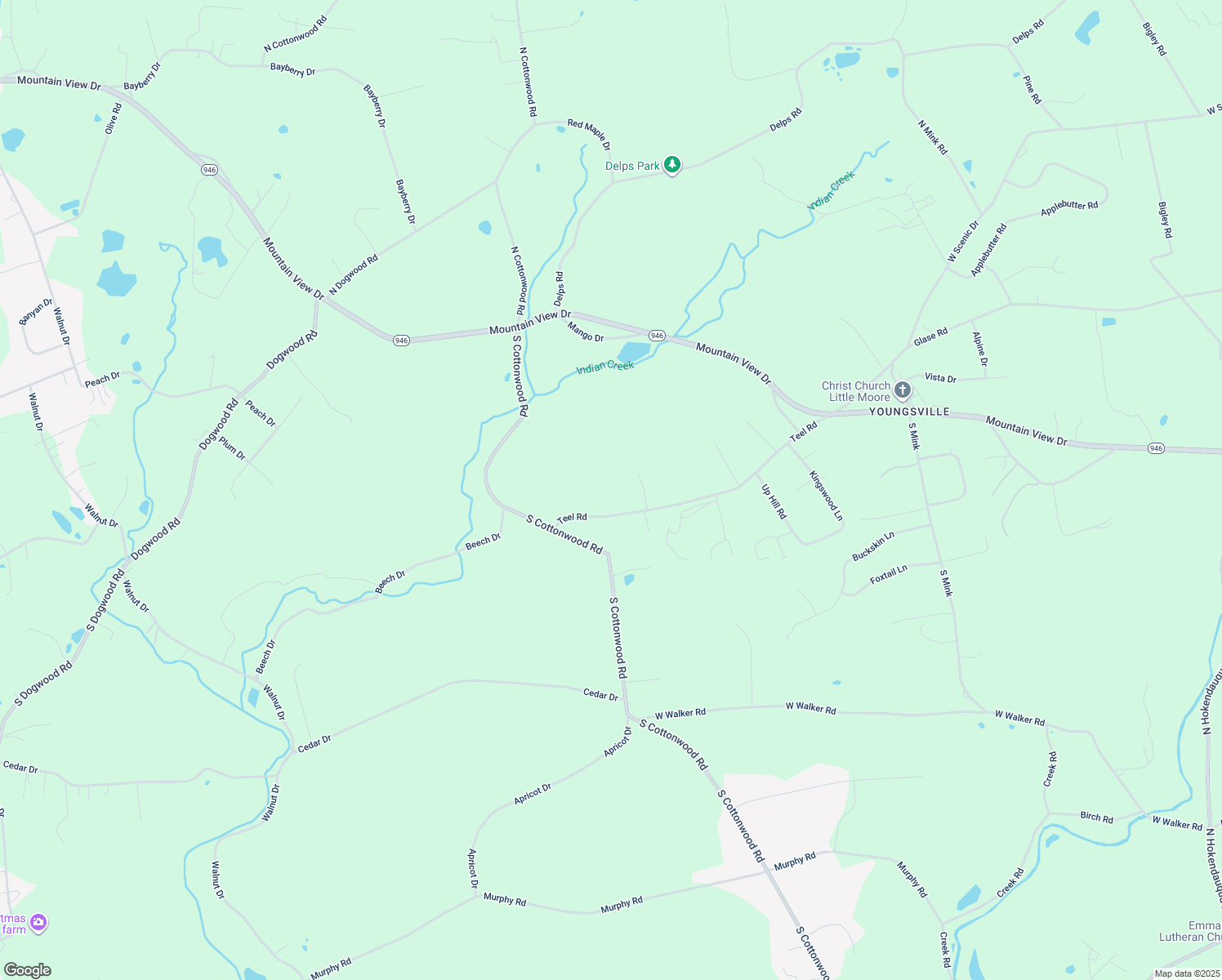 map of restaurants, bars, coffee shops, grocery stores, and more near 3498 Teel Road in Walnutport