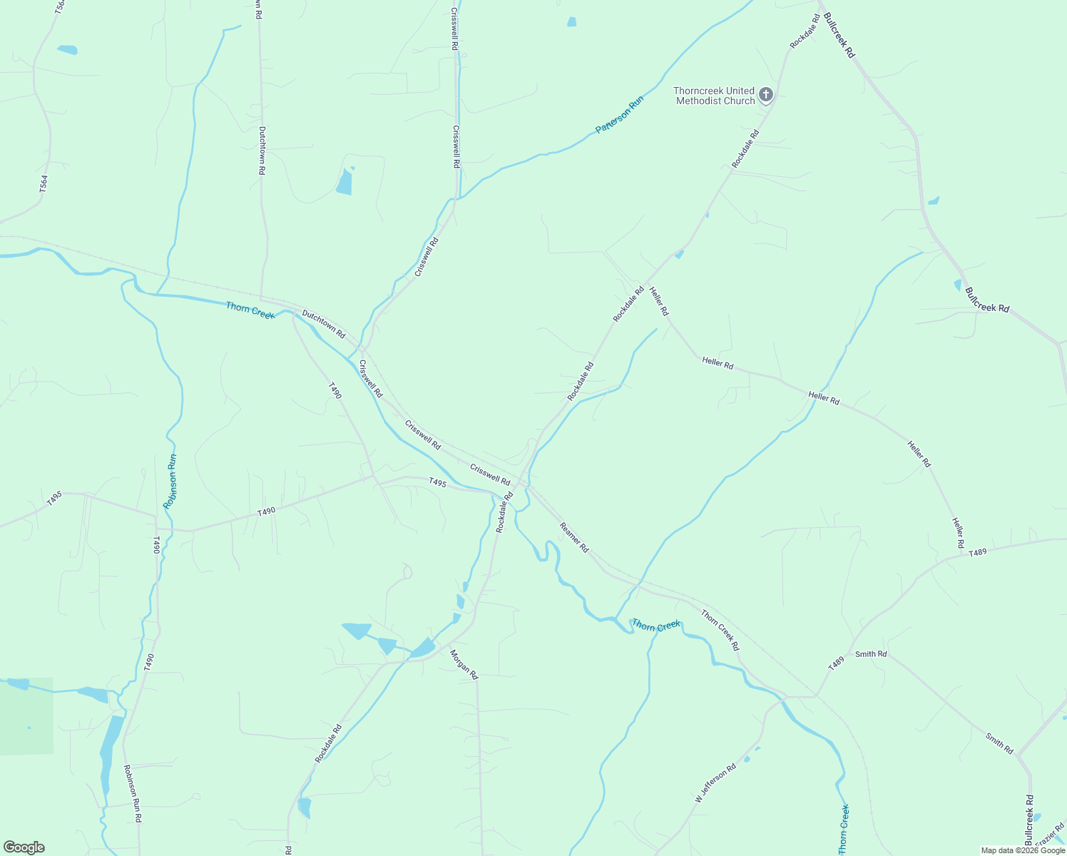 map of restaurants, bars, coffee shops, grocery stores, and more near 280 Rockdale Road in Butler