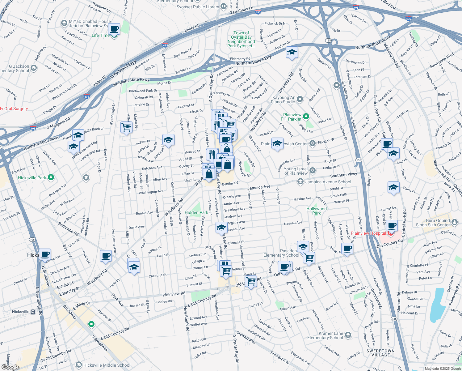 15 Bentley Road, Plainview NY Walk Score