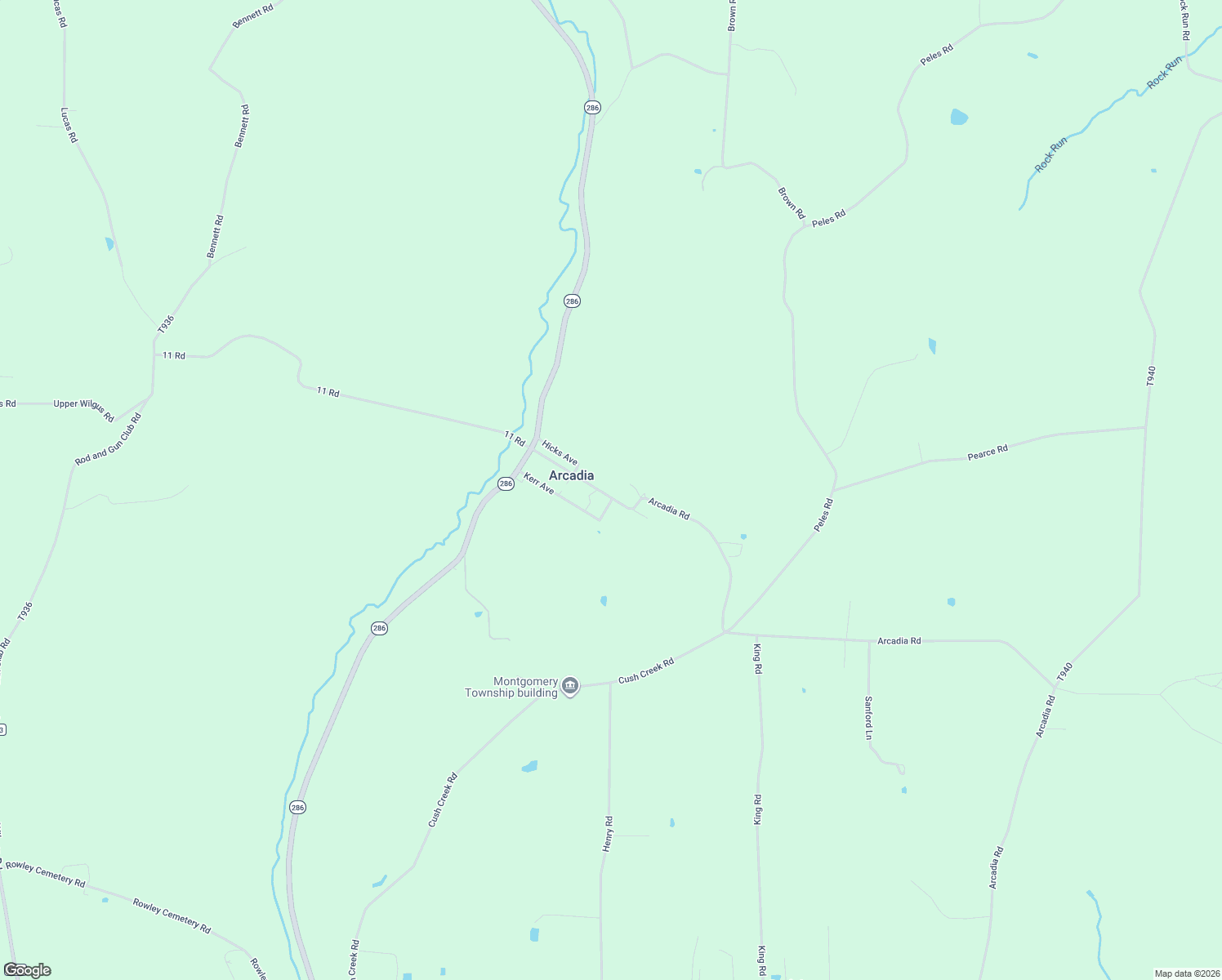 map of restaurants, bars, coffee shops, grocery stores, and more near 375 Arcadia Road in Cherry Tree