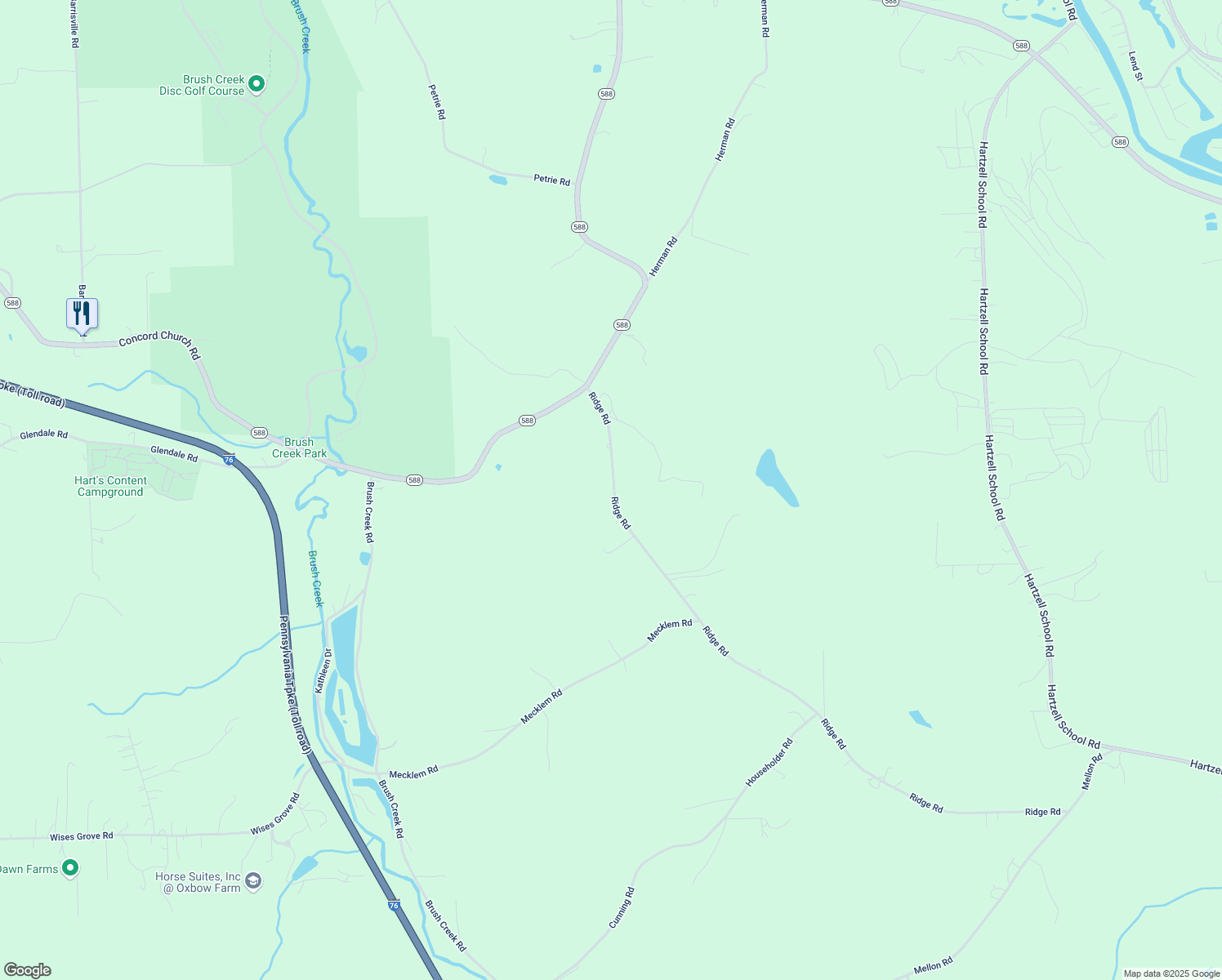 map of restaurants, bars, coffee shops, grocery stores, and more near 160 Ridge Road in New Brighton