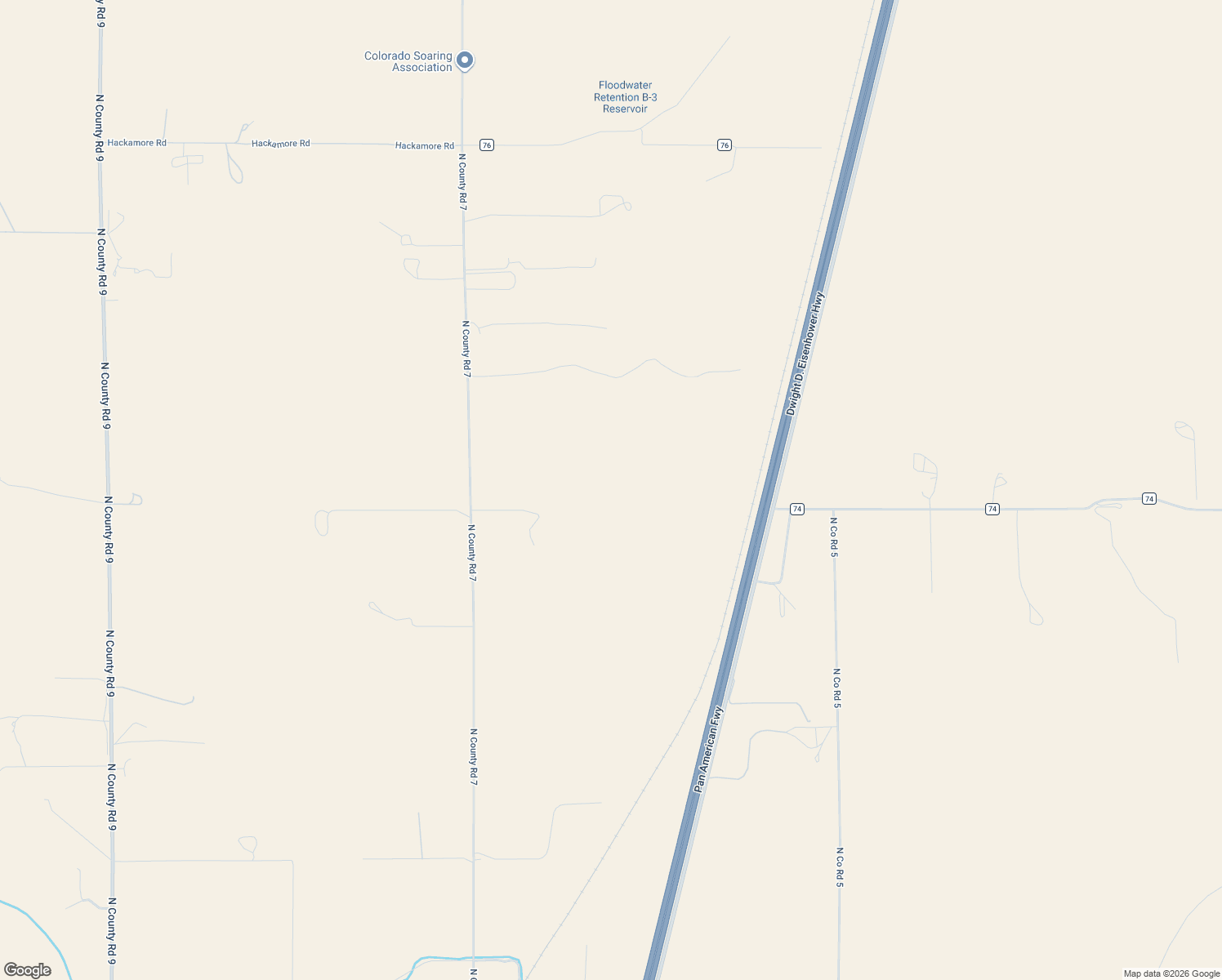 map of restaurants, bars, coffee shops, grocery stores, and more near 13700 North County Road 7 in Wellington