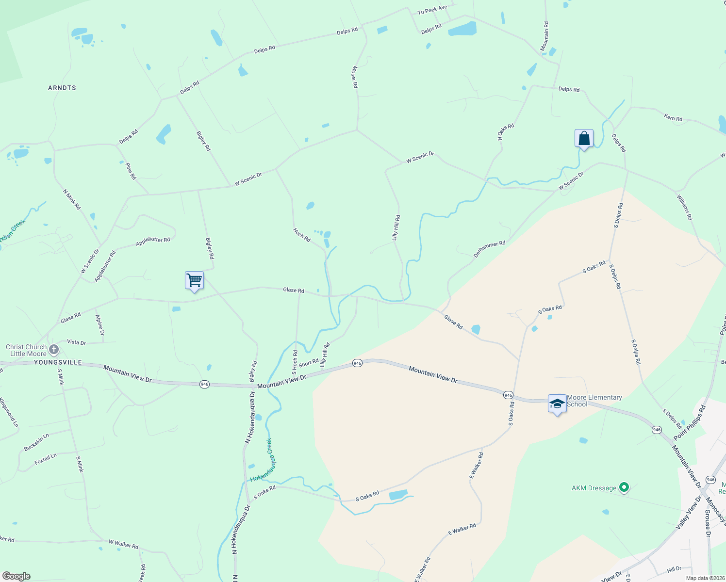 map of restaurants, bars, coffee shops, grocery stores, and more near in Danielsville