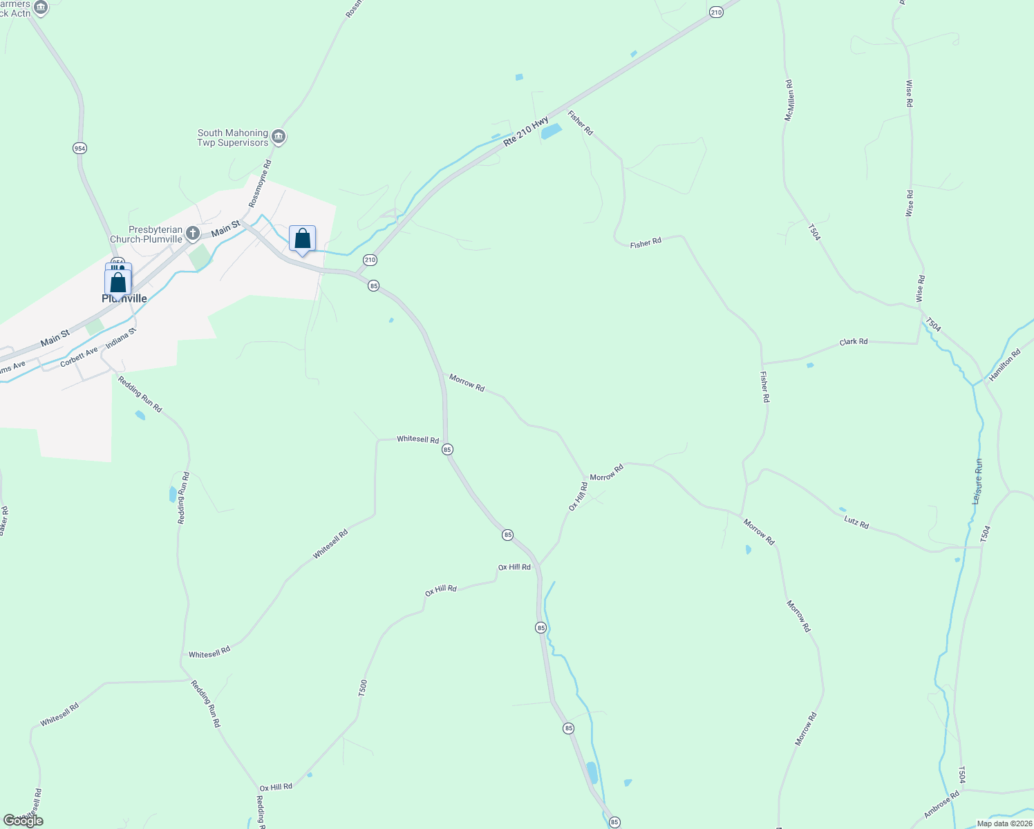 map of restaurants, bars, coffee shops, grocery stores, and more near 2532 Morrow Road in Home