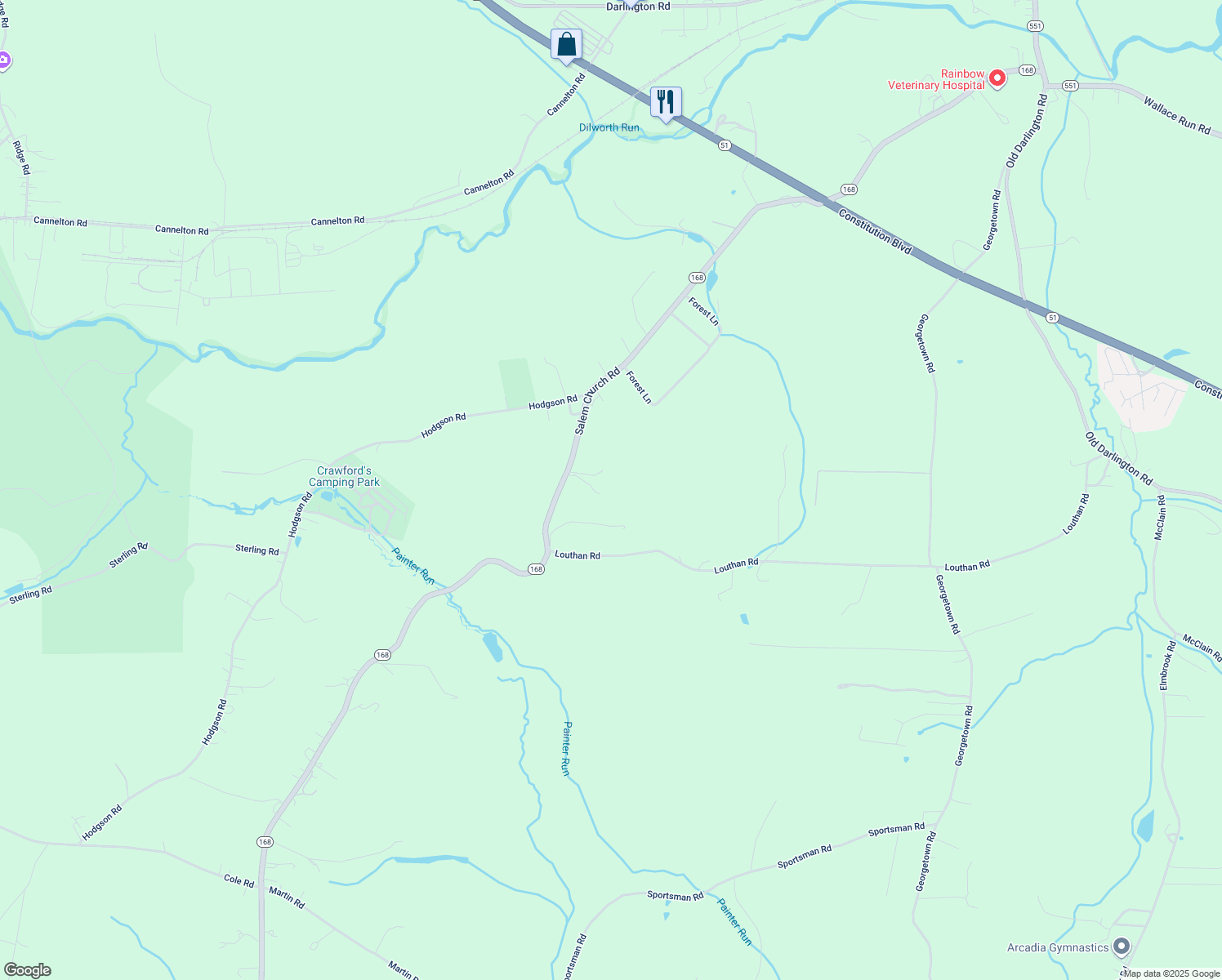 469 Pennsylvania 168, Darlington PA Walk Score