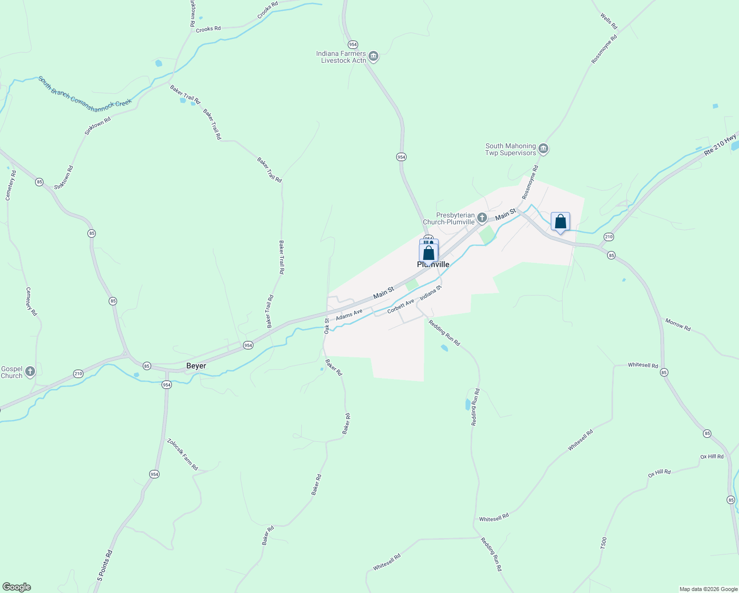 map of restaurants, bars, coffee shops, grocery stores, and more near 295 Main Street in Home