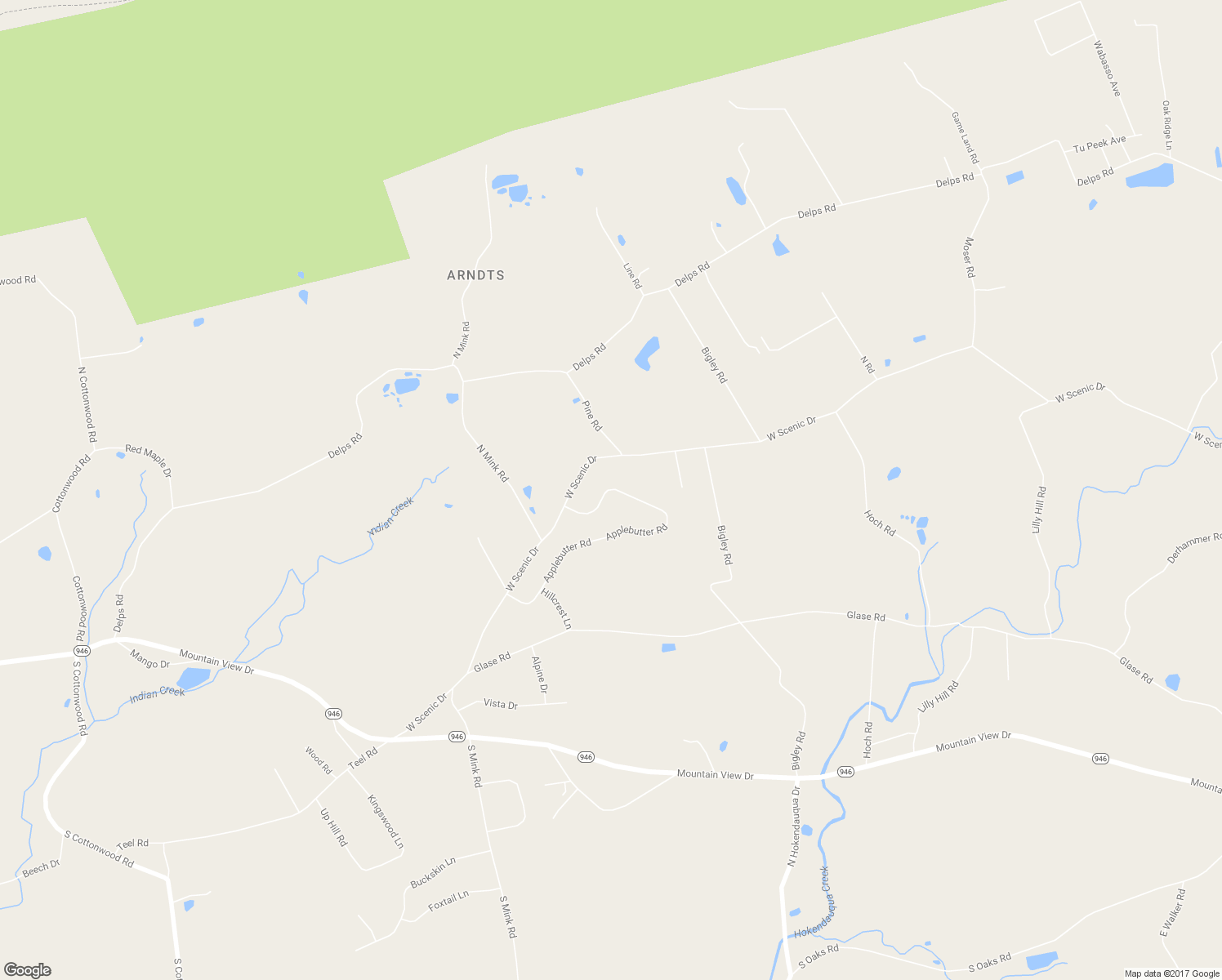map of restaurants, bars, coffee shops, grocery stores, and more near 3140 Applebutter Road in Danielsville