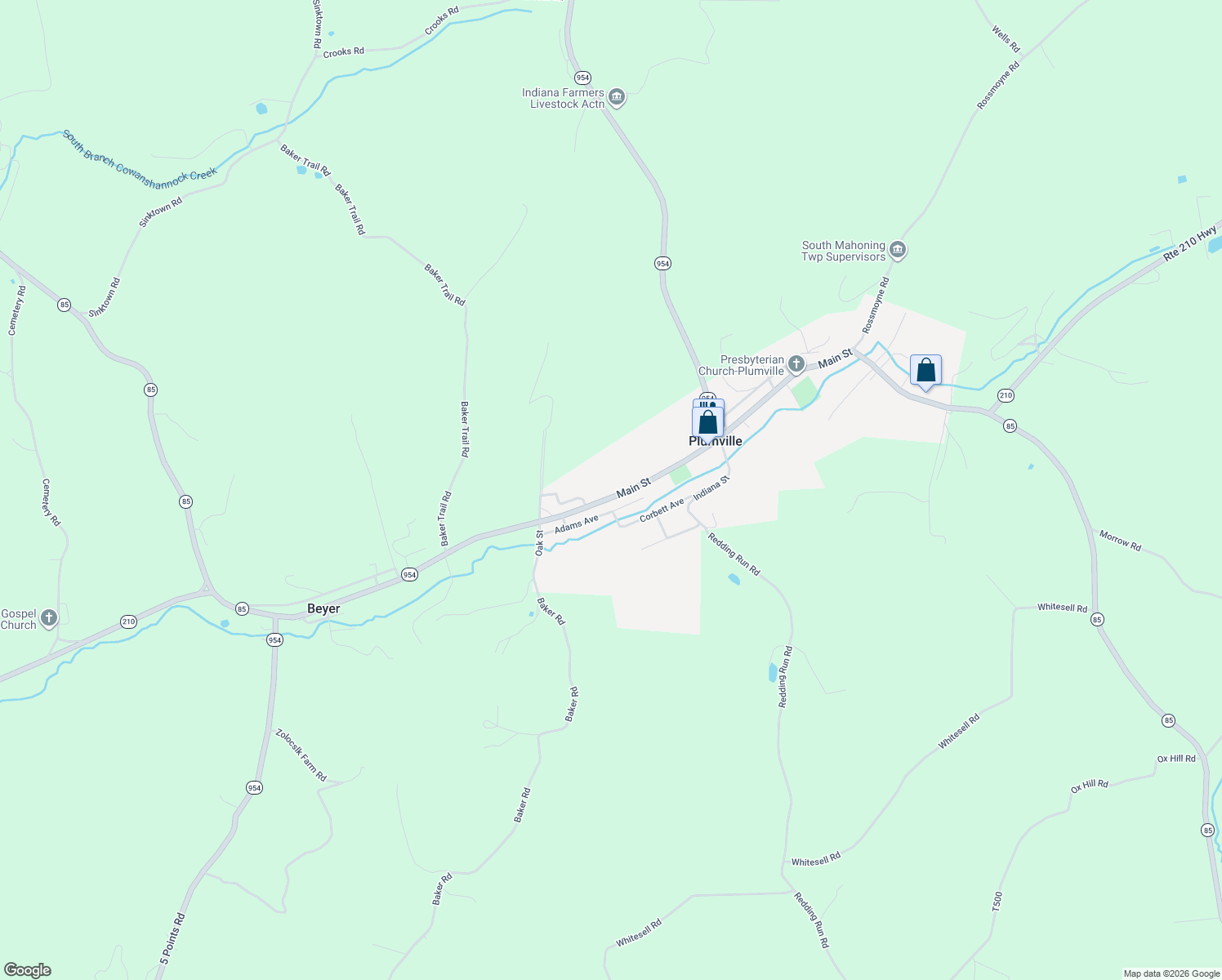 map of restaurants, bars, coffee shops, grocery stores, and more near 295 Main Street in Home