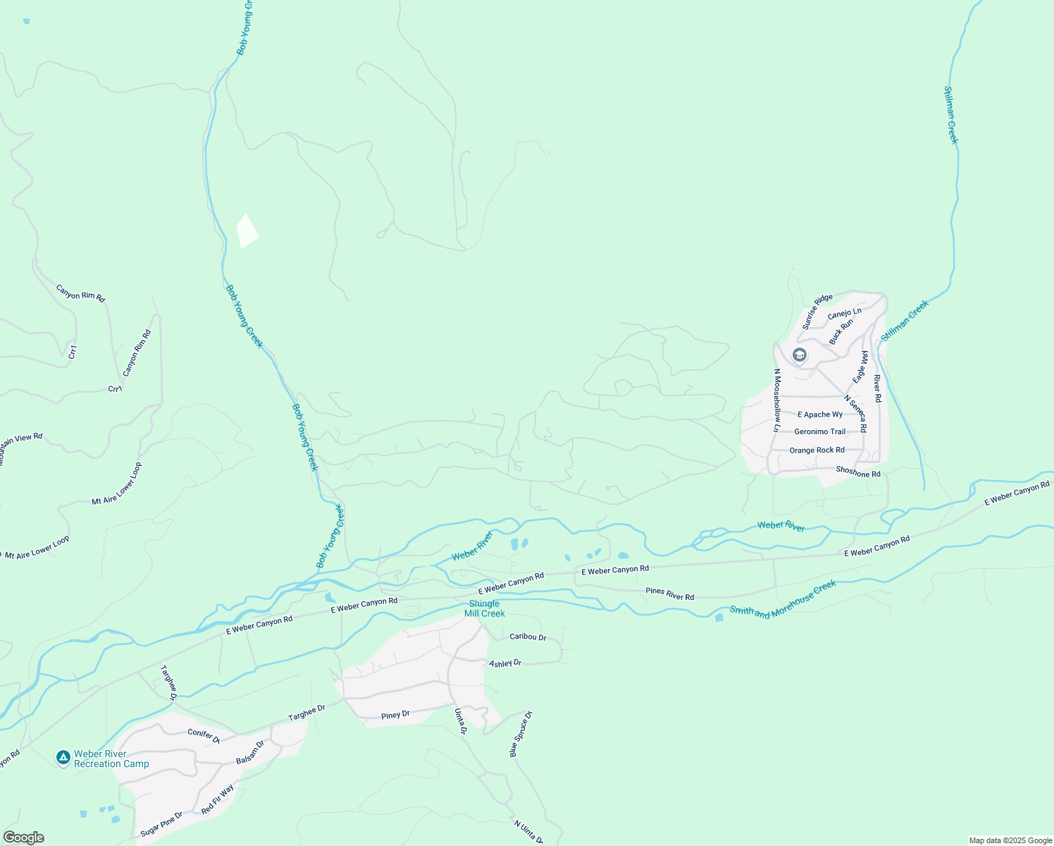 map of restaurants, bars, coffee shops, grocery stores, and more near 10222 MacKenzie in Oakley