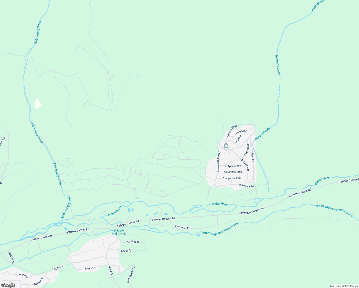 map of restaurants, bars, coffee shops, grocery stores, and more near in Oakley