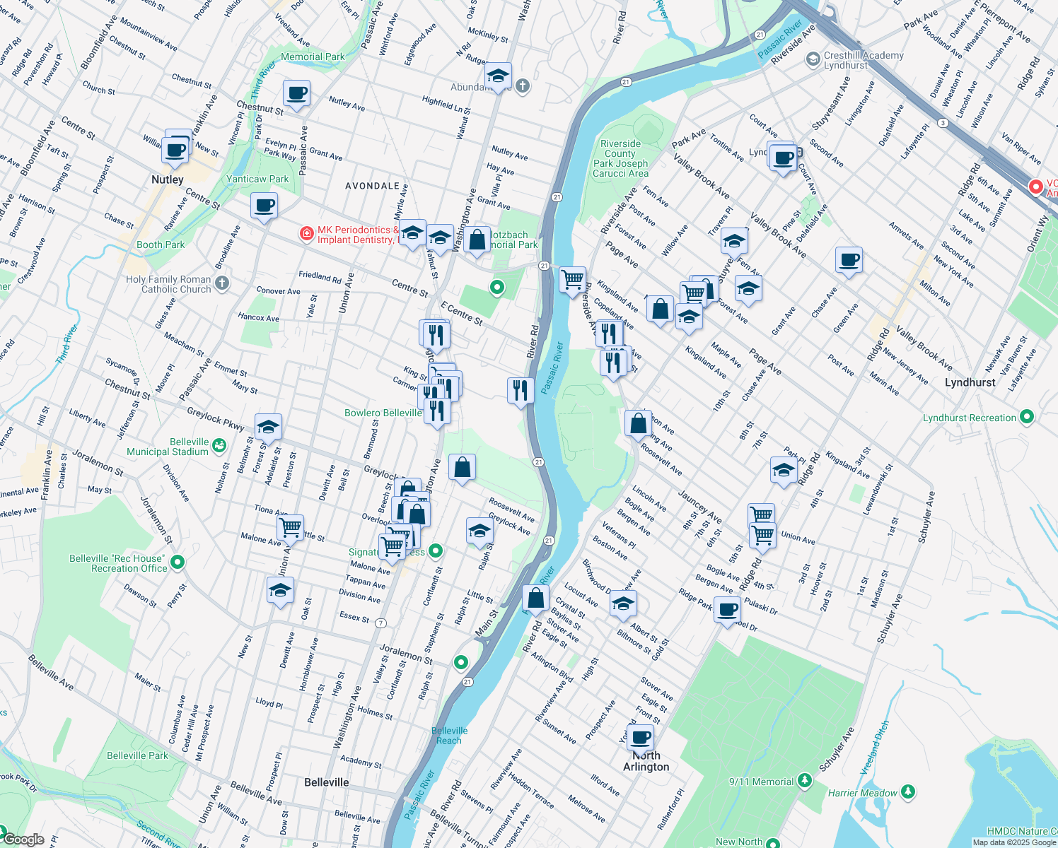 822 Main Street, Belleville NJ Walk Score
