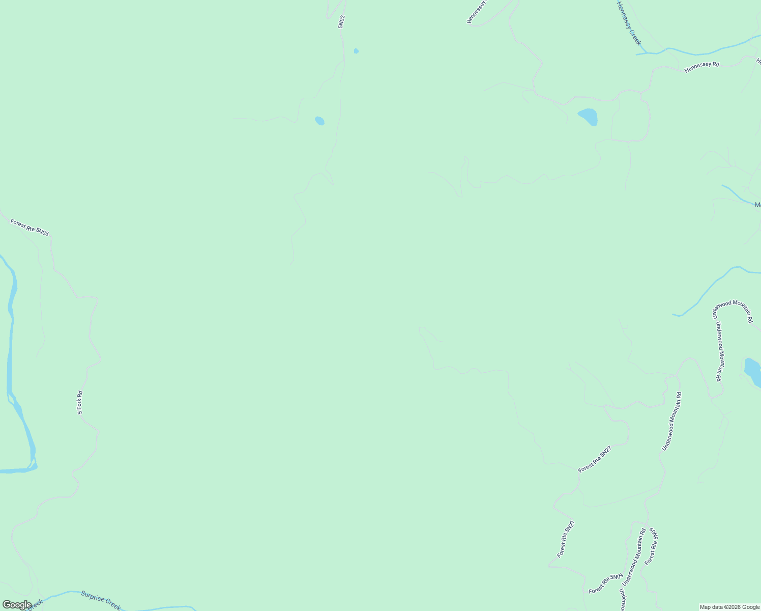 map of restaurants, bars, coffee shops, grocery stores, and more near 1255 McDonald Creek Road in Burnt Ranch