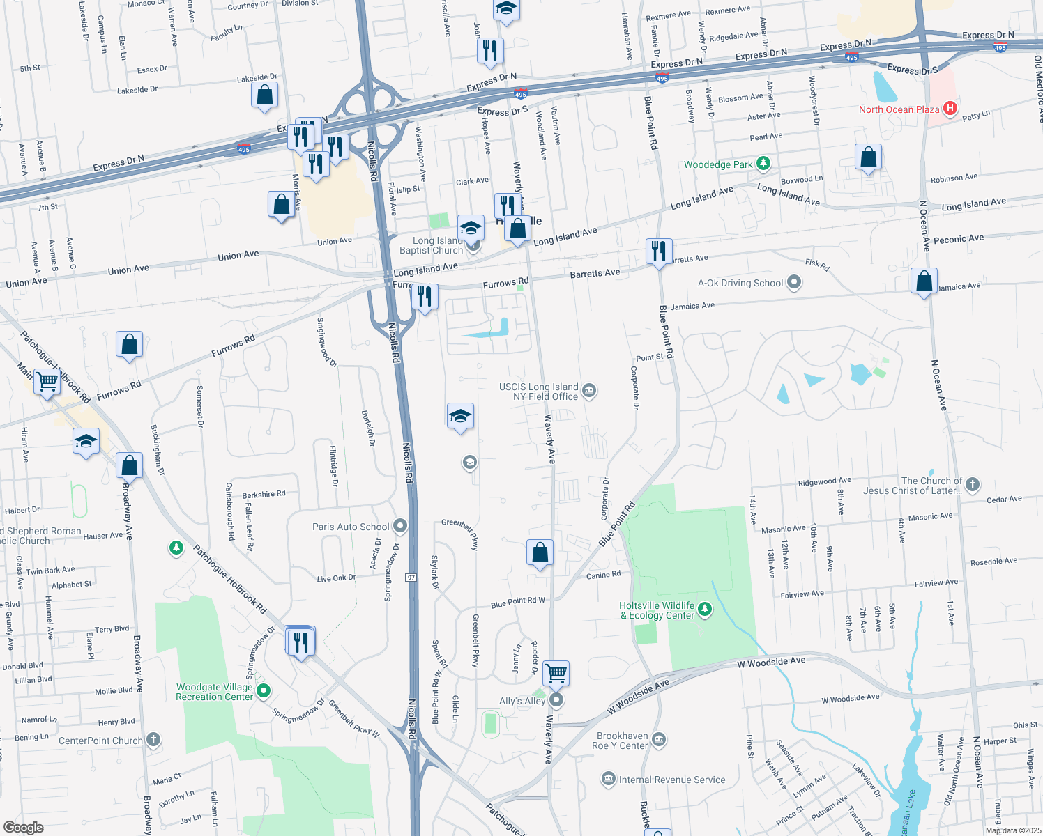 89 Storm Drive, Holtsville NY Walk Score