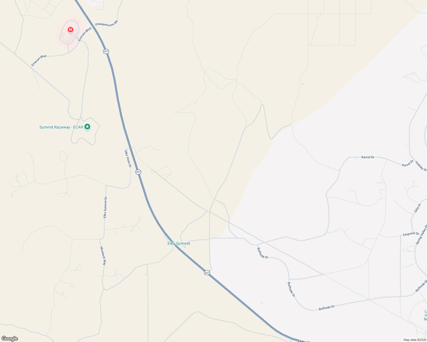 map of restaurants, bars, coffee shops, grocery stores, and more near in Spring Creek