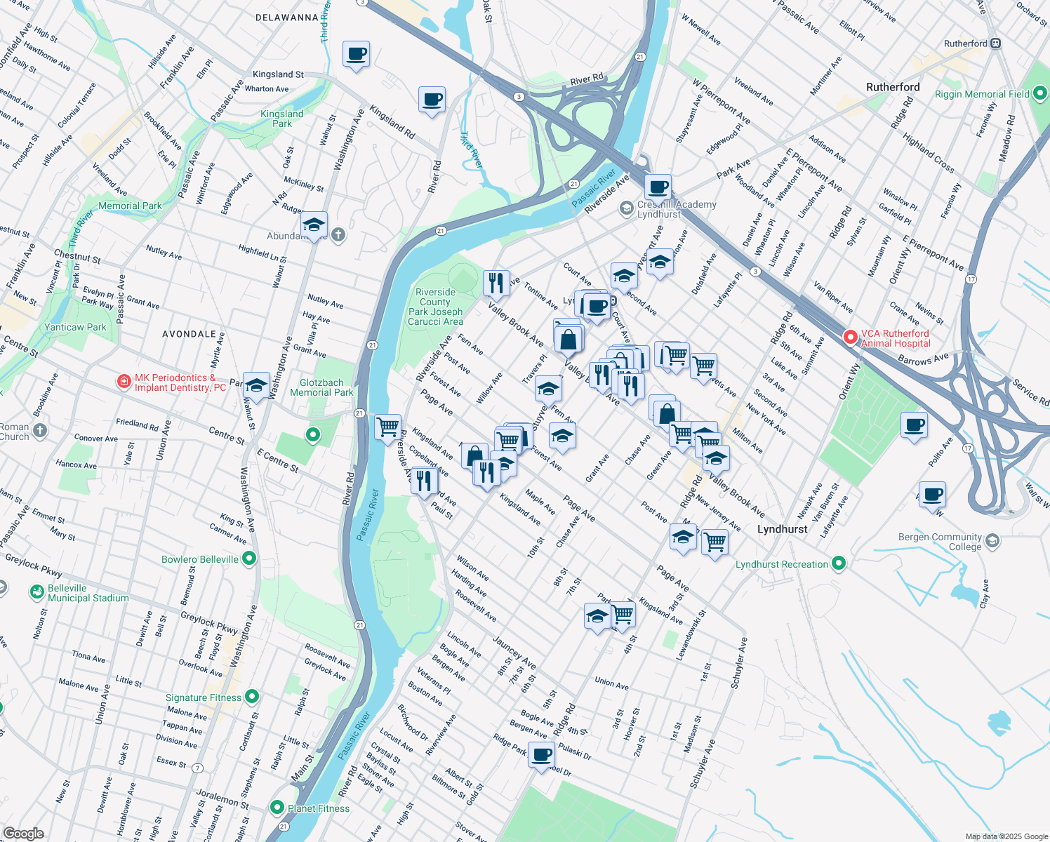 264 Post Avenue, Lyndhurst NJ Walk Score