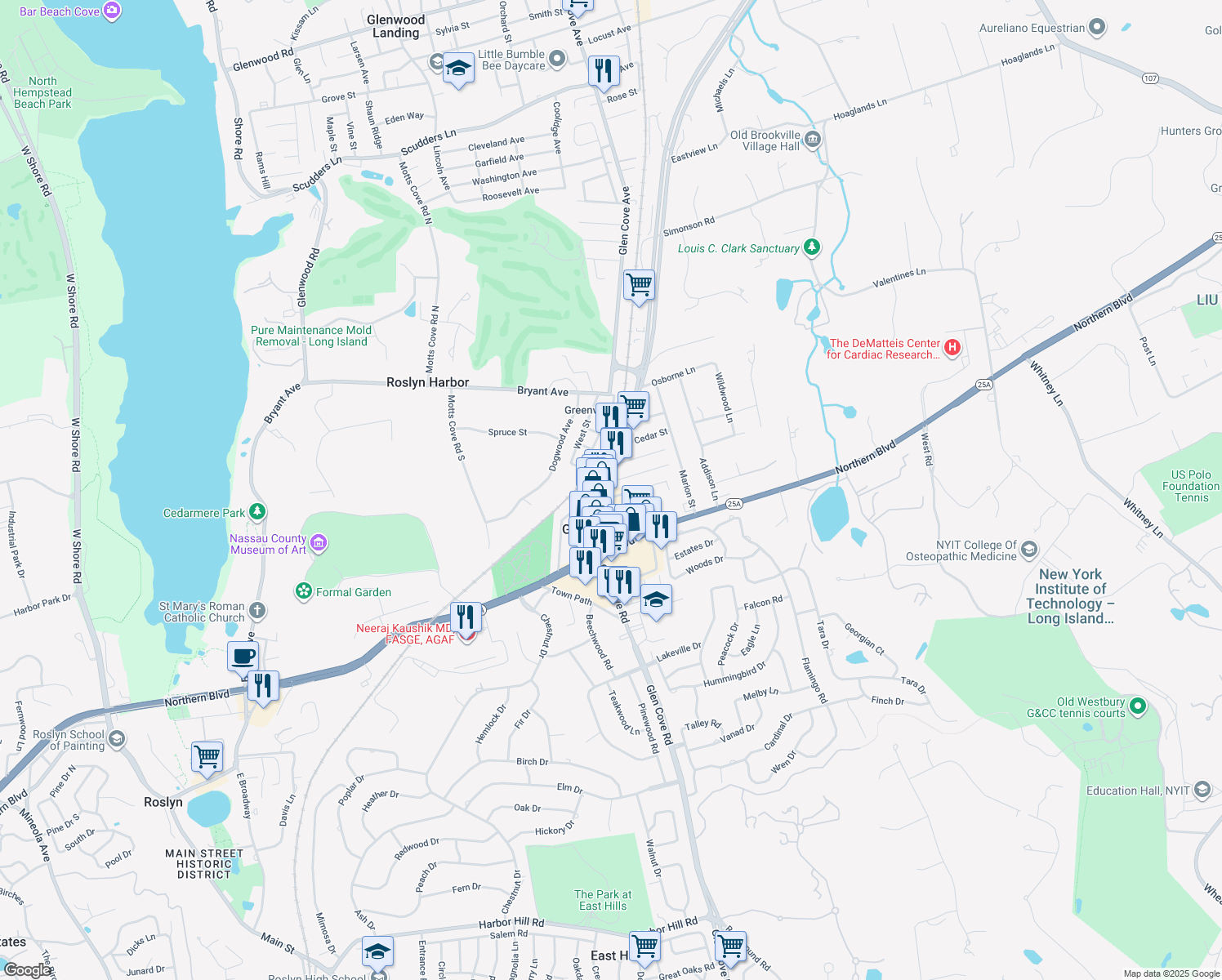 50 Glen Cove Road, Greenvale NY Walk Score