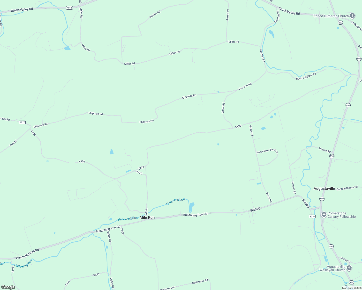 map of restaurants, bars, coffee shops, grocery stores, and more near Foye Road in Sunbury