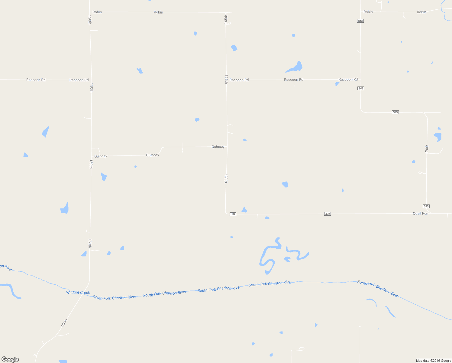 map of restaurants, bars, coffee shops, grocery stores, and more near 160th in Corydon