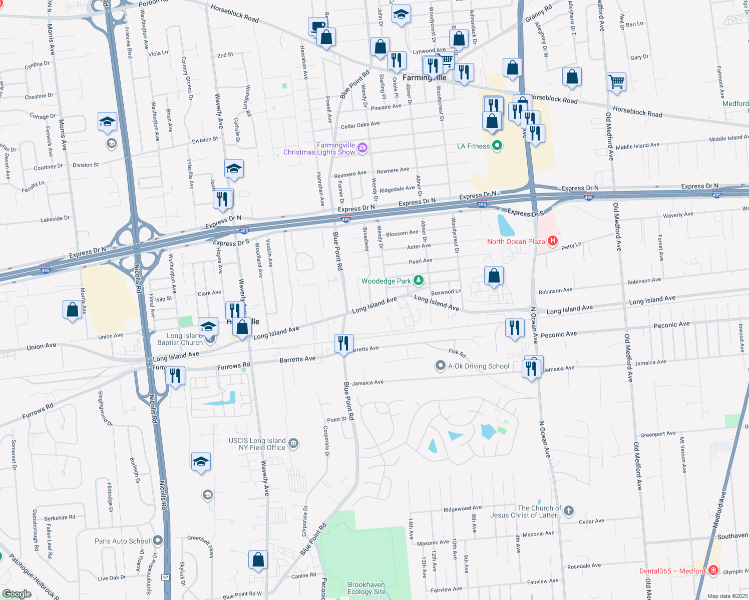 243 Long Island Avenue, Holtsville NY Walk Score