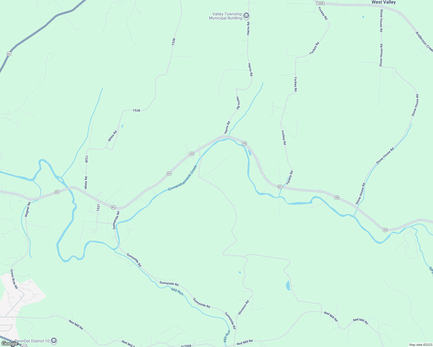 map of restaurants, bars, coffee shops, grocery stores, and more near in Kittanning