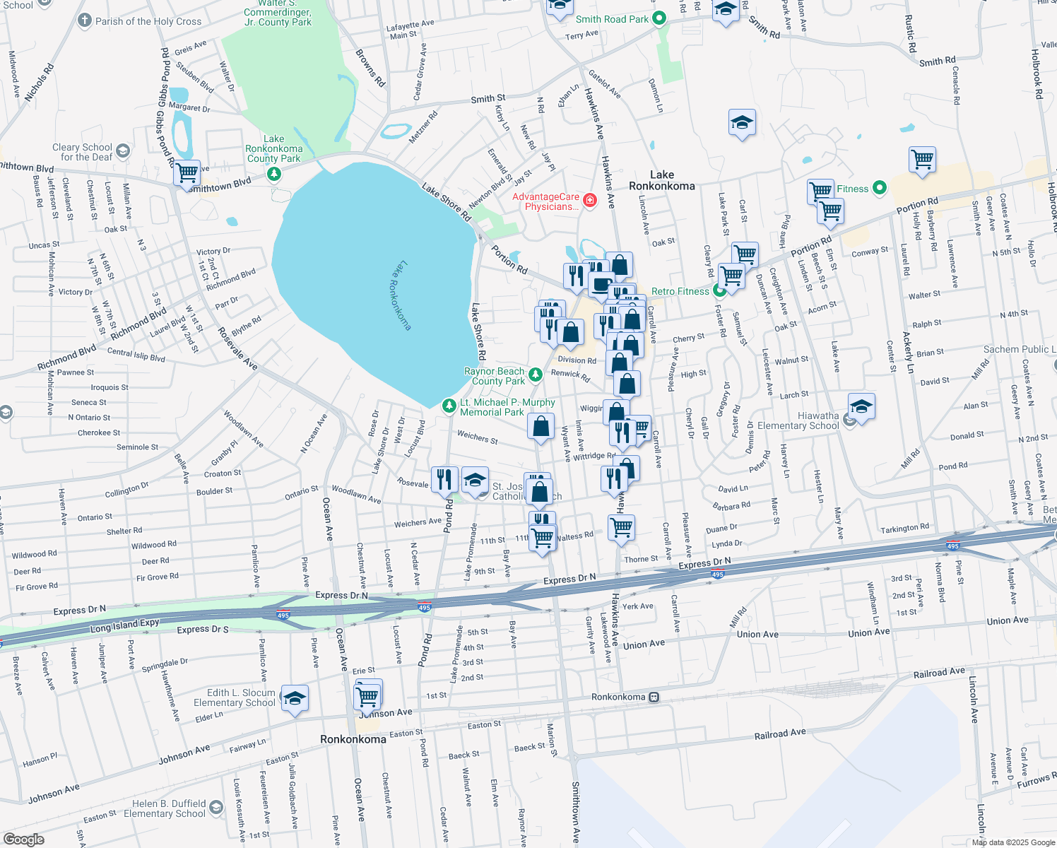 200 Ronkonkoma Avenue, Lake Ronkonkoma NY Walk Score