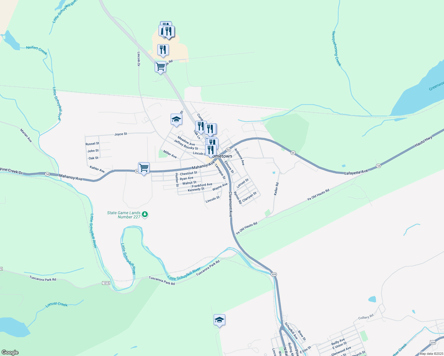 28 Tamaqua Street, Tamaqua PA Walk Score