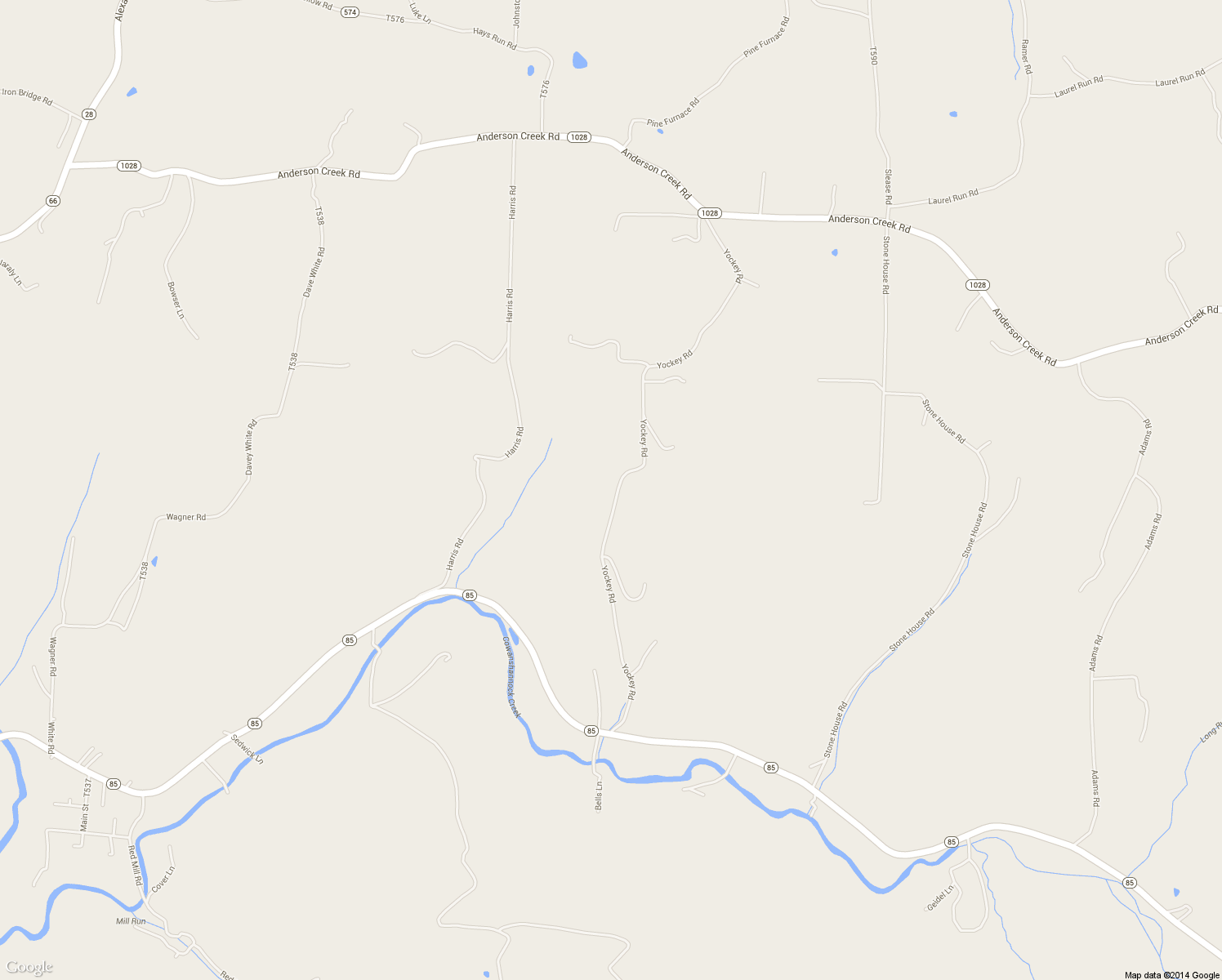 map of restaurants, bars, coffee shops, grocery stores, and more near 243 Yockey Road in Kittanning