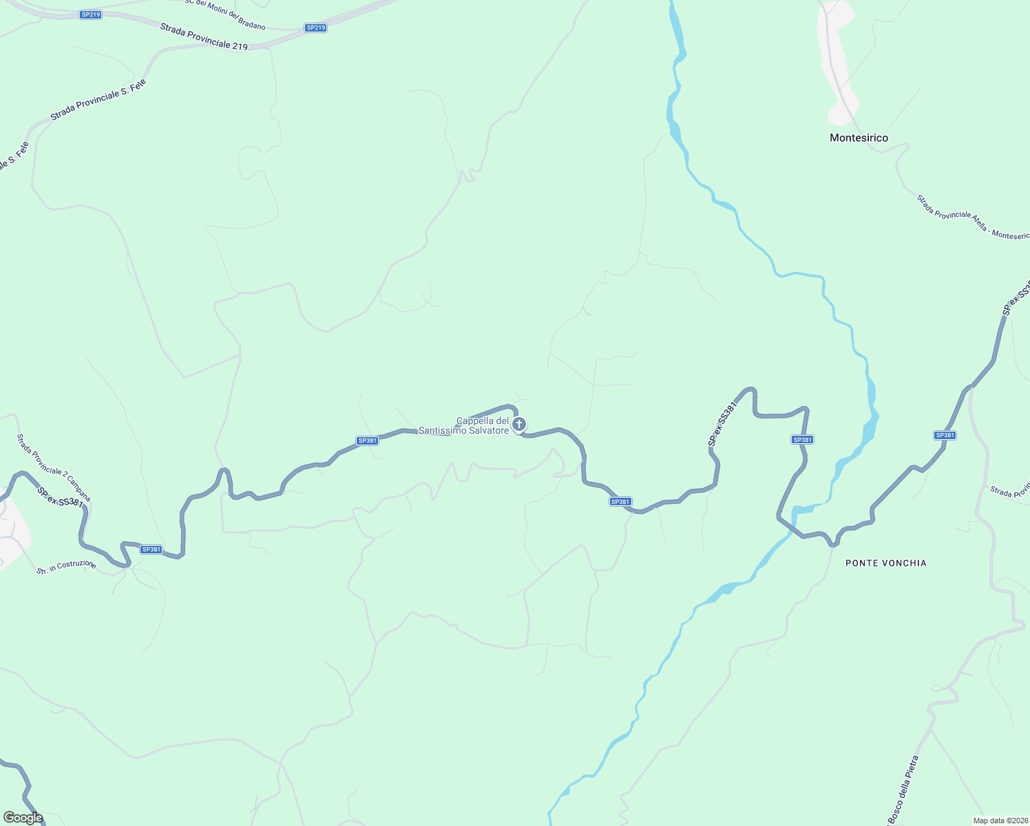 map of restaurants, bars, coffee shops, grocery stores, and more near Strada Provinciale ex SS 381 in Potenza