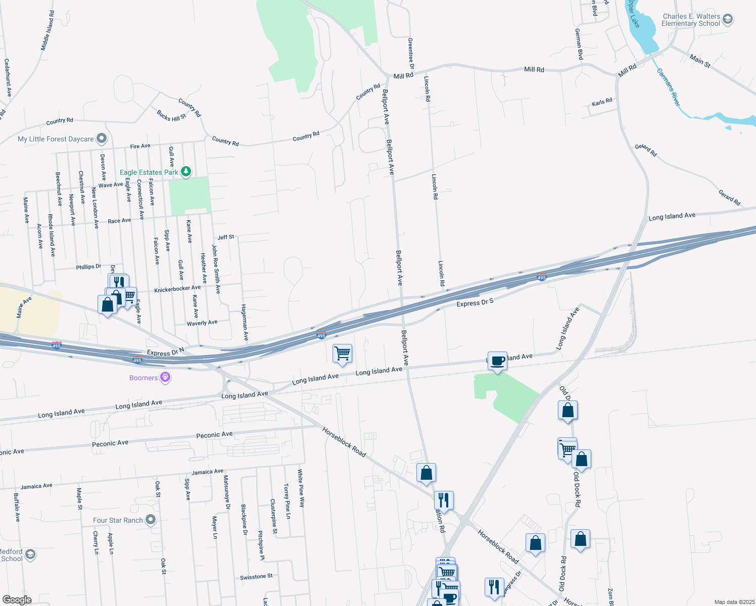 773 Long Island Expressway North Service Road, Medford NY Walk Score