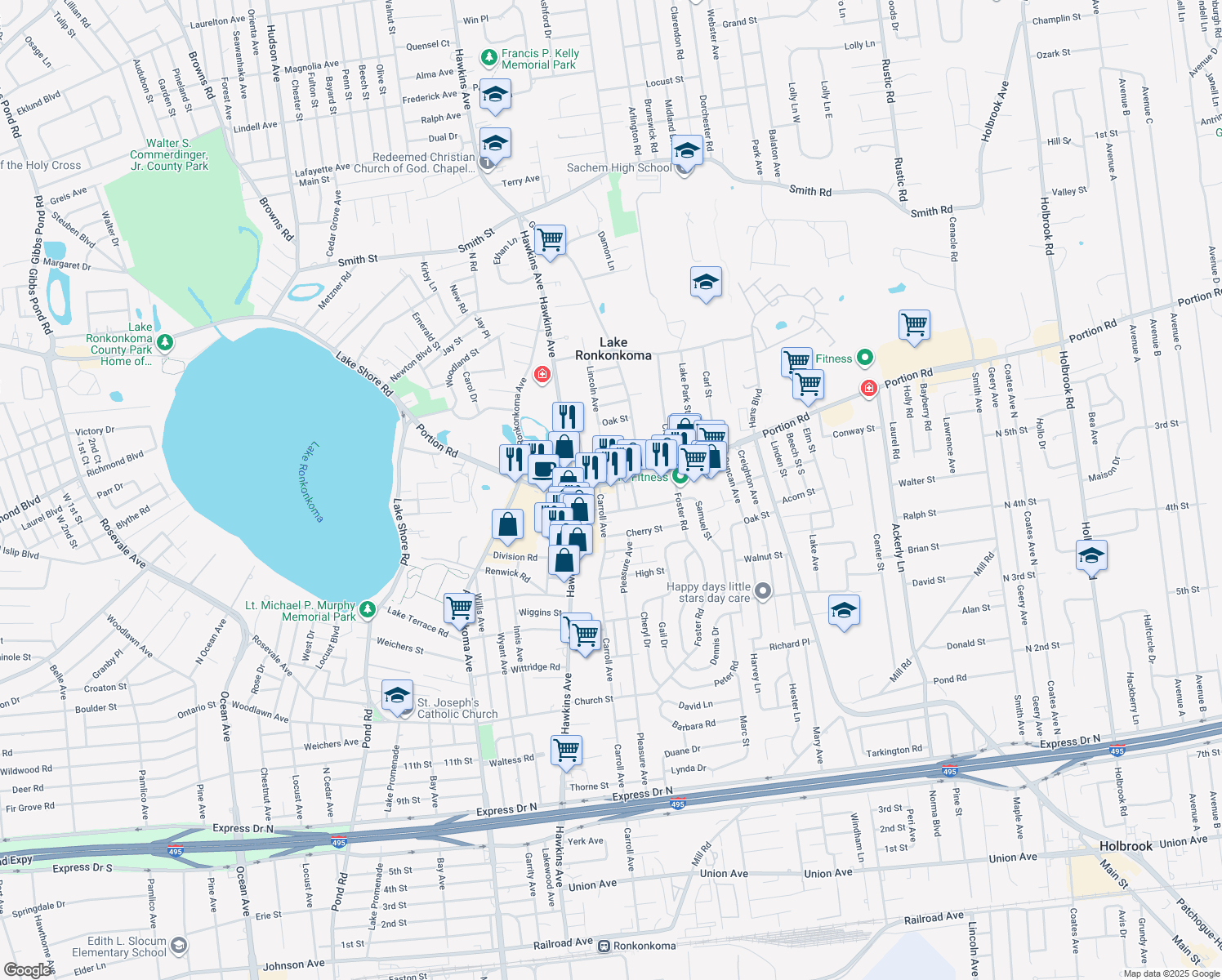 200 Portion Road, Lake Ronkonkoma NY Walk Score