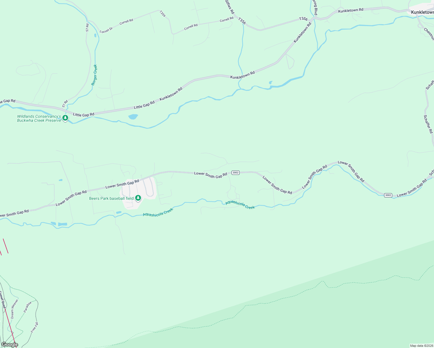 map of restaurants, bars, coffee shops, grocery stores, and more near 48 Lower Smith Gap Road in Palmerton