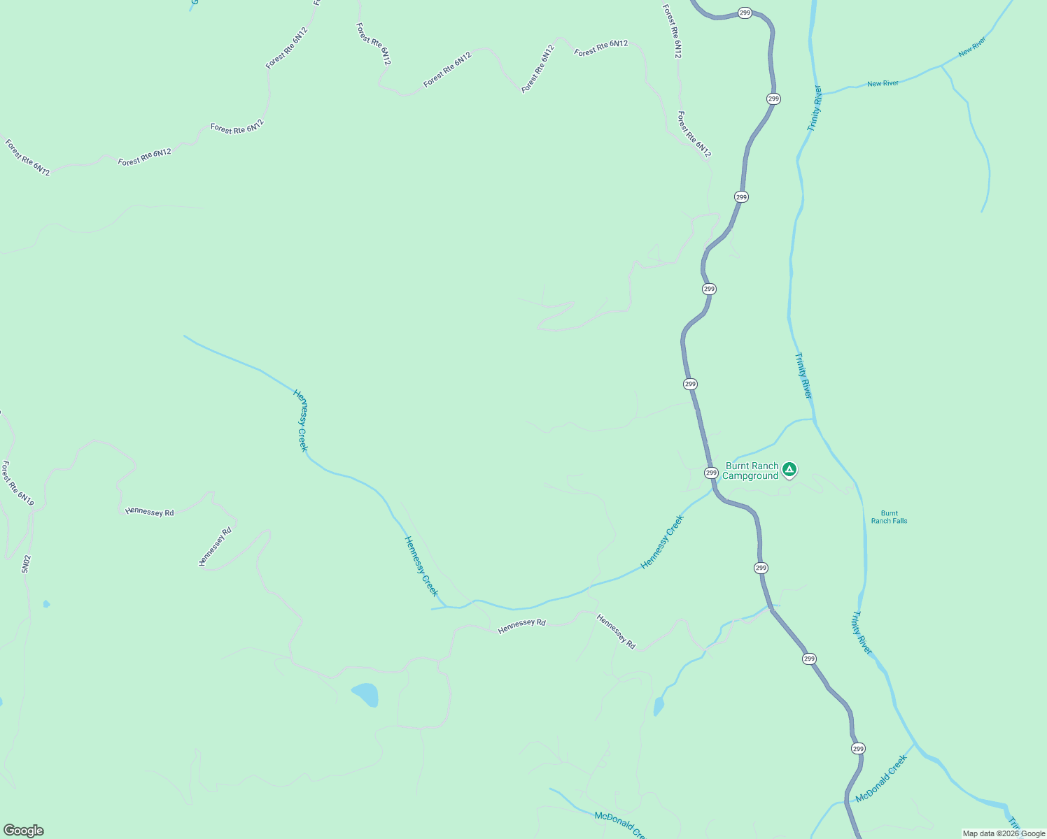 map of restaurants, bars, coffee shops, grocery stores, and more near 871 Dennis Boulevard in Burnt Ranch