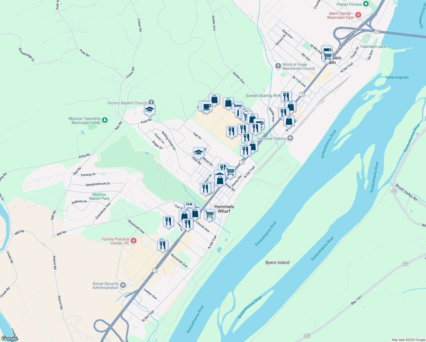 6649 Park Road, Selinsgrove PA Walk Score