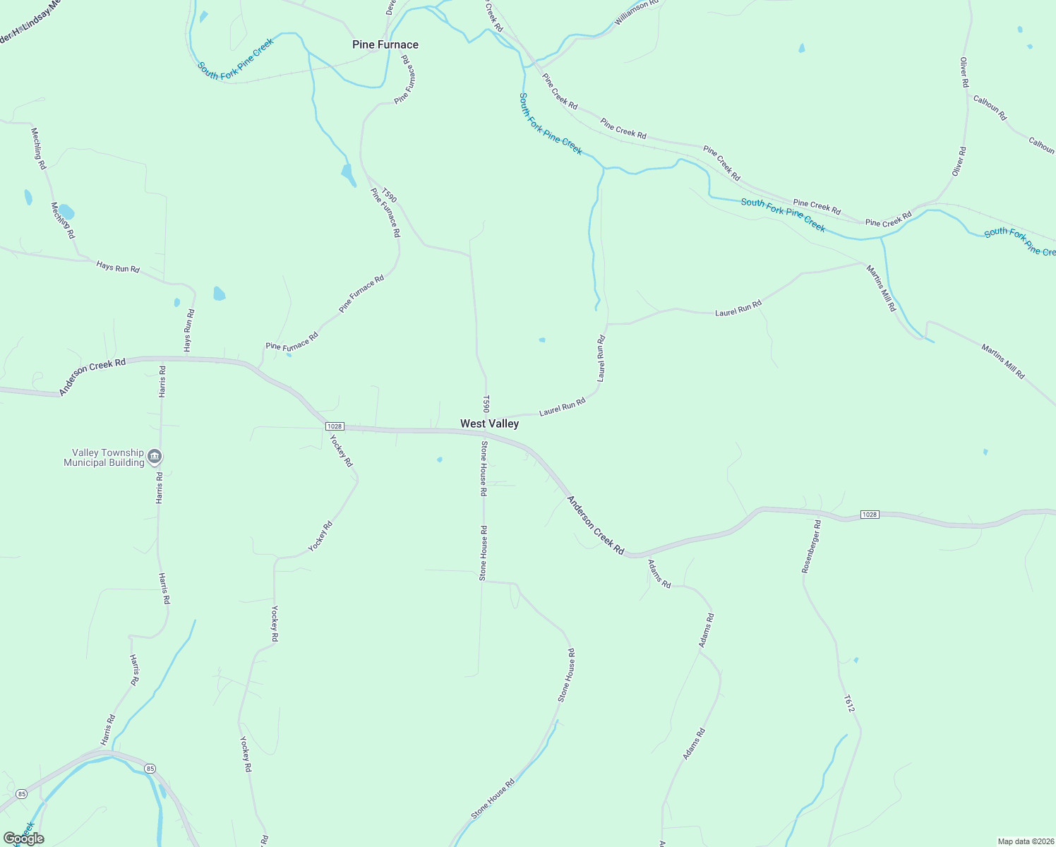 map of restaurants, bars, coffee shops, grocery stores, and more near 114 Laurel Run Road in Kittanning