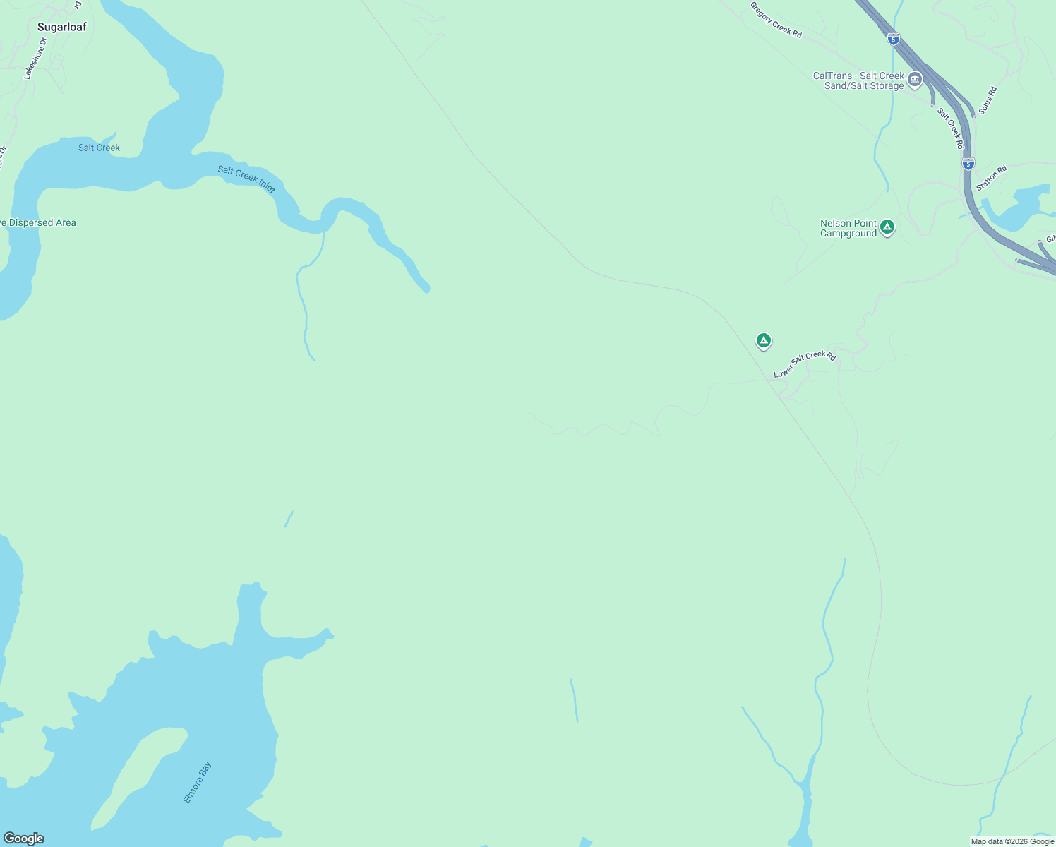 map of restaurants, bars, coffee shops, grocery stores, and more near 18619 Lower Salt Creek Road in Lakehead
