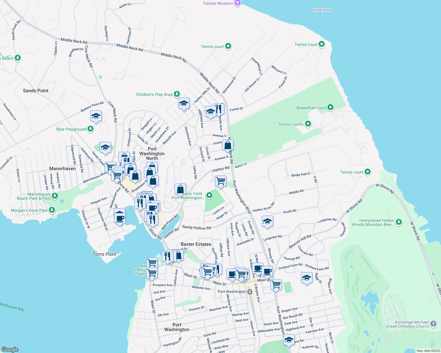 10 Charles Avenue, Port Washington NY Walk Score