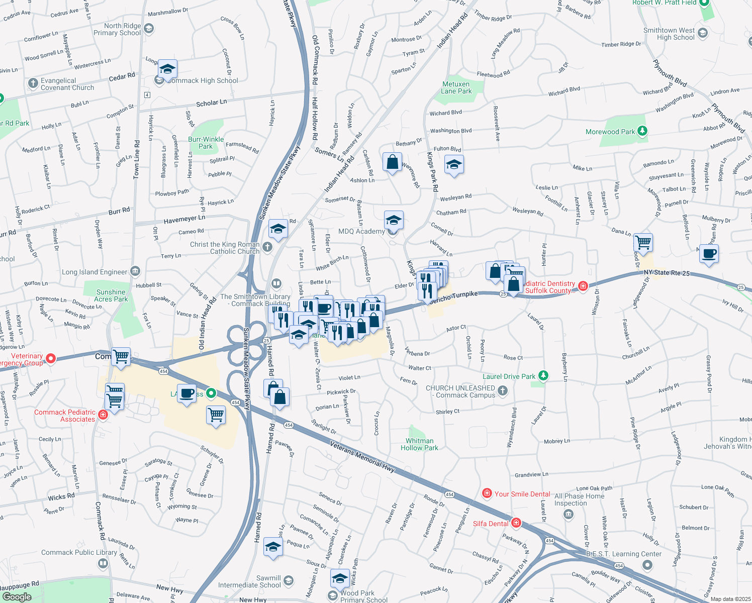 20 Elder Drive, Commack NY Walk Score