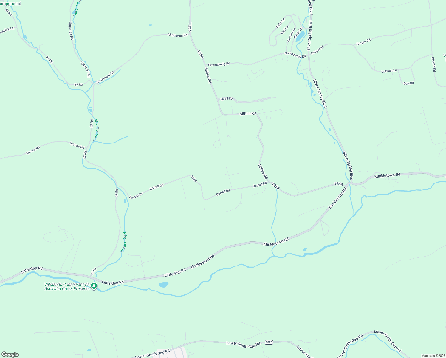 map of restaurants, bars, coffee shops, grocery stores, and more near 2512 Mountain View Drive in Kunkletown