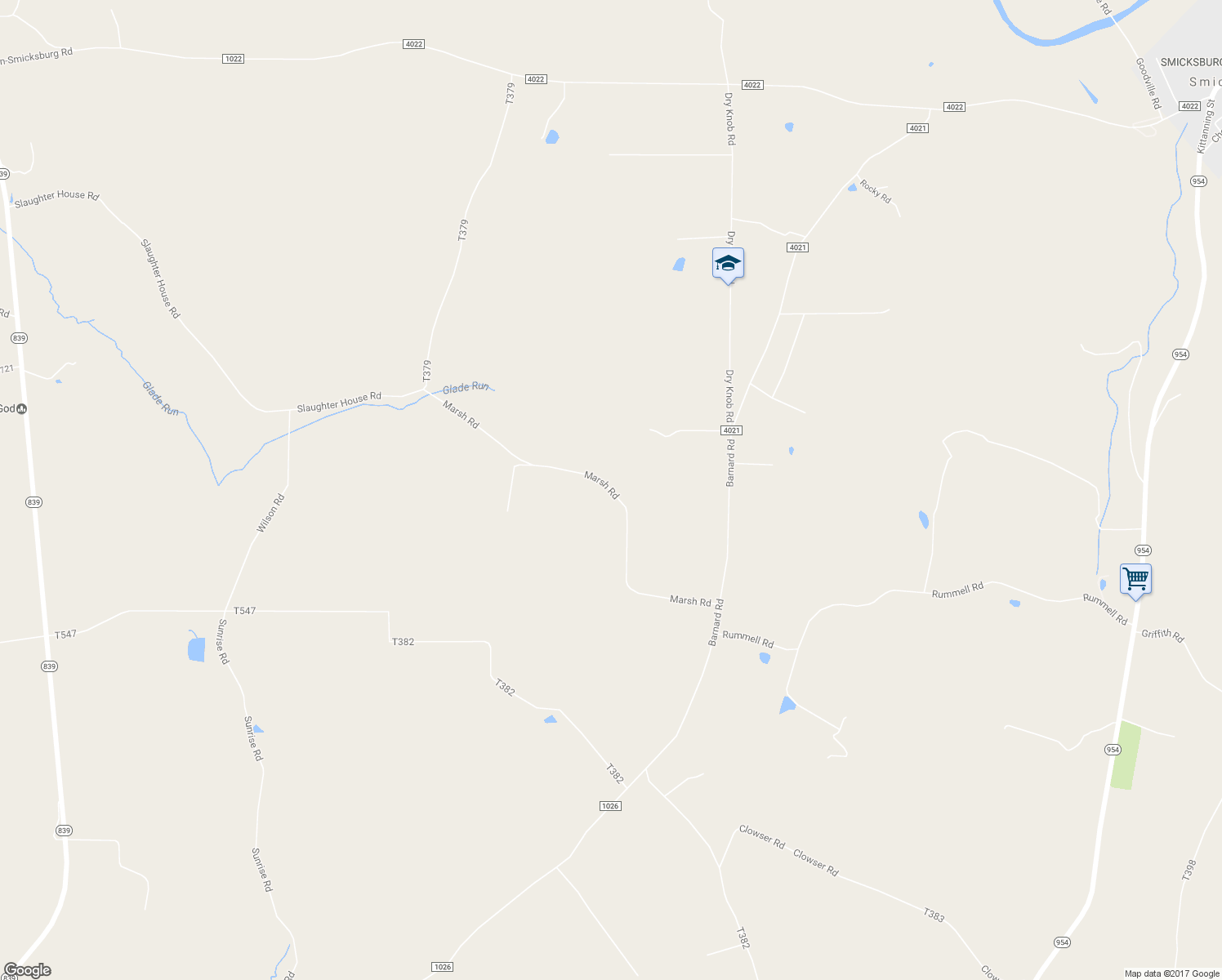 map of restaurants, bars, coffee shops, grocery stores, and more near 556 Marsh Road in Dayton