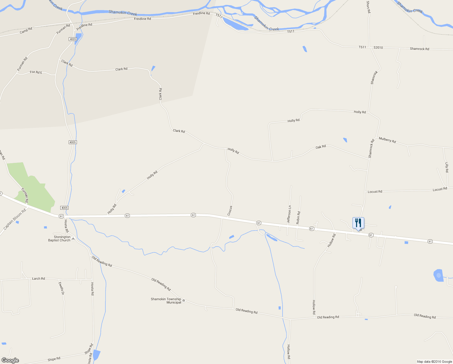 map of restaurants, bars, coffee shops, grocery stores, and more near Crocus in Sunbury