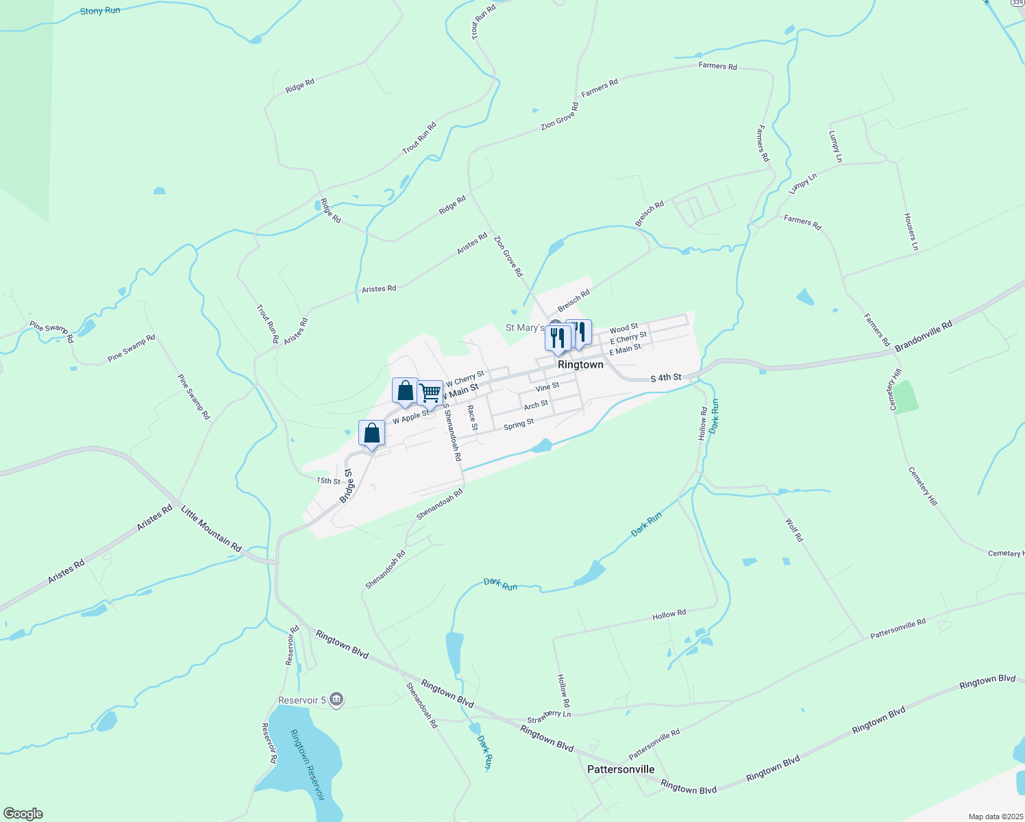 226 Arch Street, Ringtown PA Walk Score