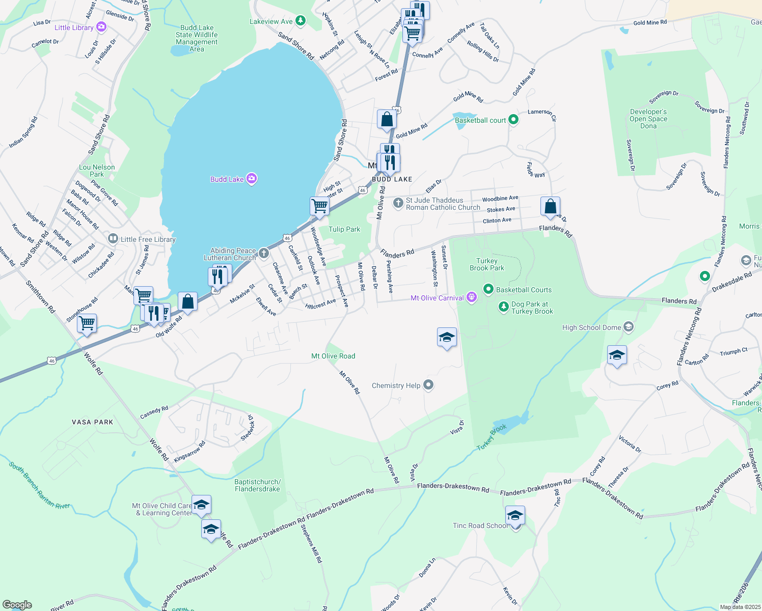 1 Carson Road, Mount Olive Township NJ - Walk Score