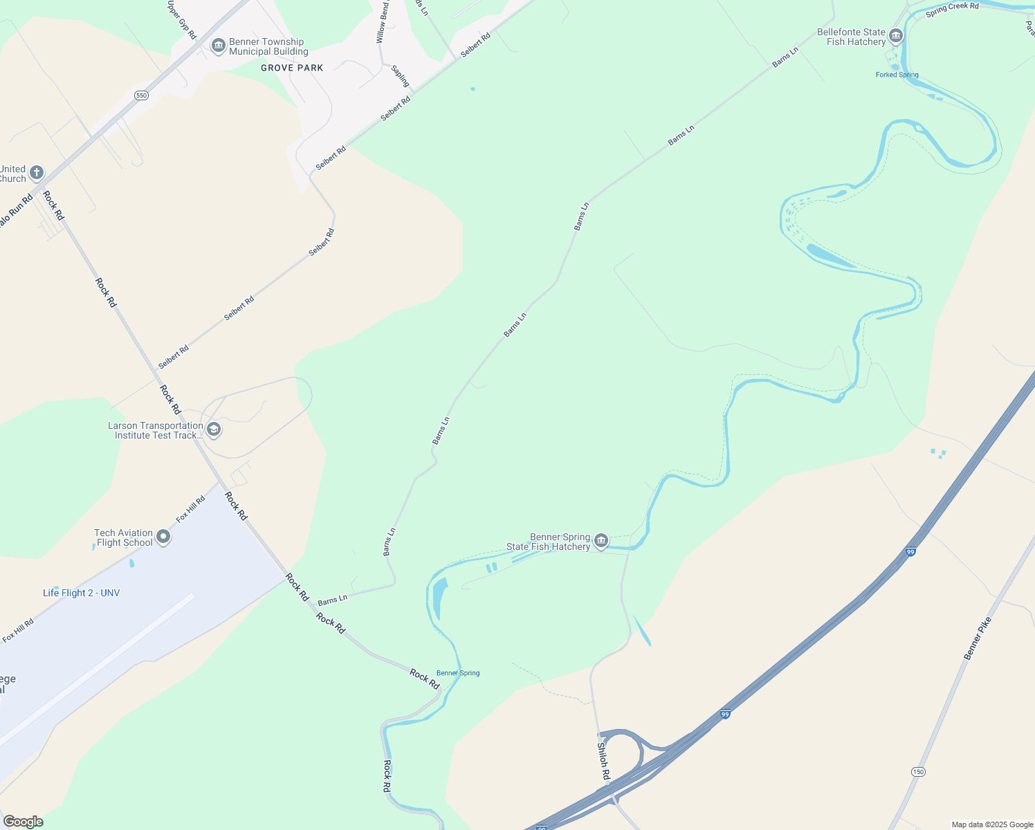 map of restaurants, bars, coffee shops, grocery stores, and more near in Houserville